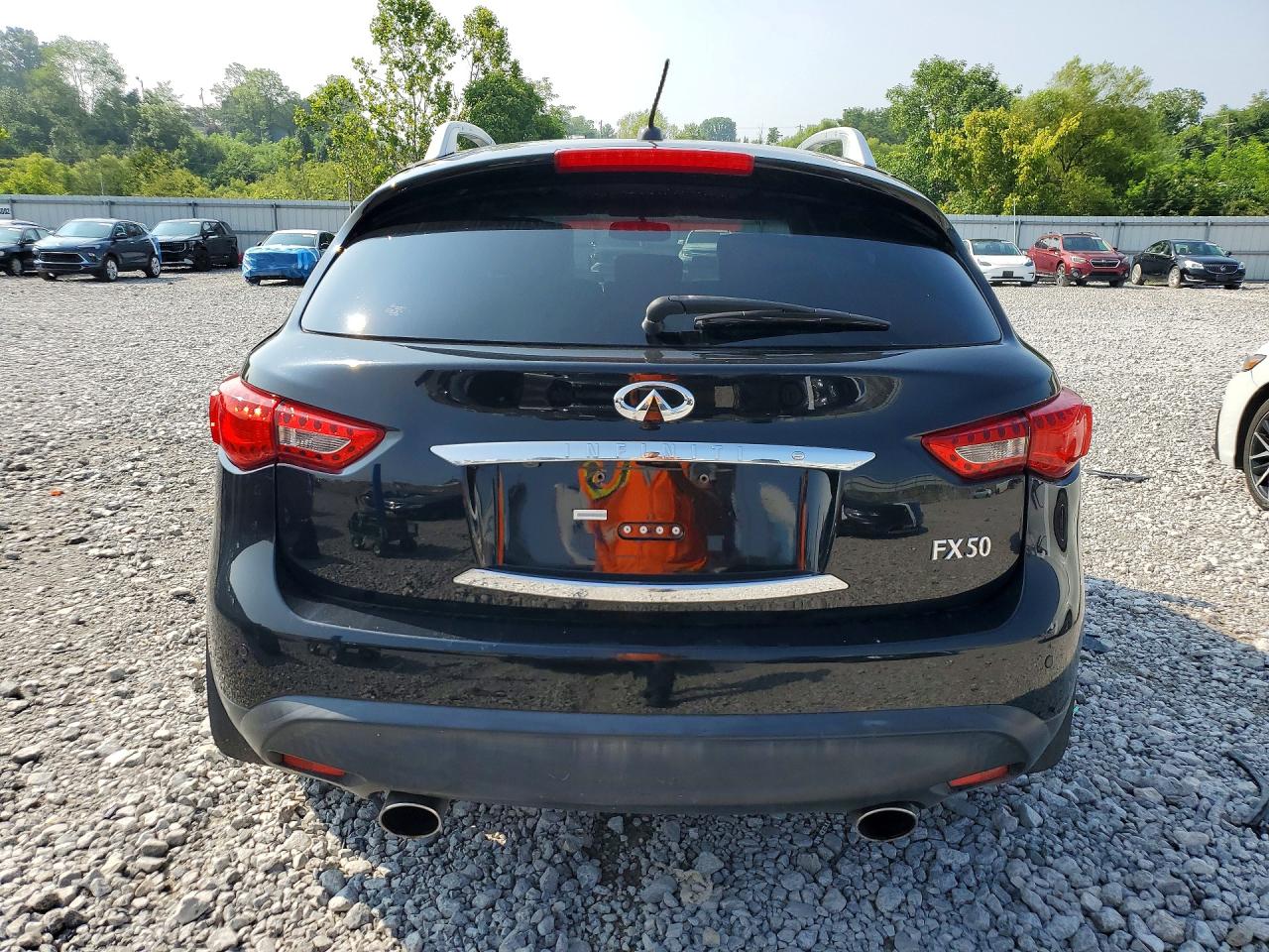 2009 Infiniti Fx50 Base Black vin: JNRBS18W89M200468