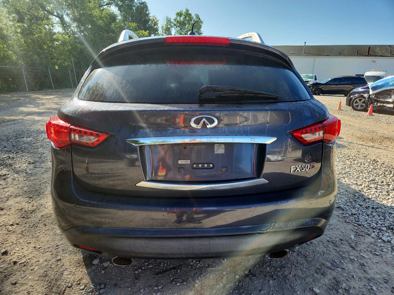 2009 Infiniti Fx50 Base Gray vin: JNRBS18W89M201331
