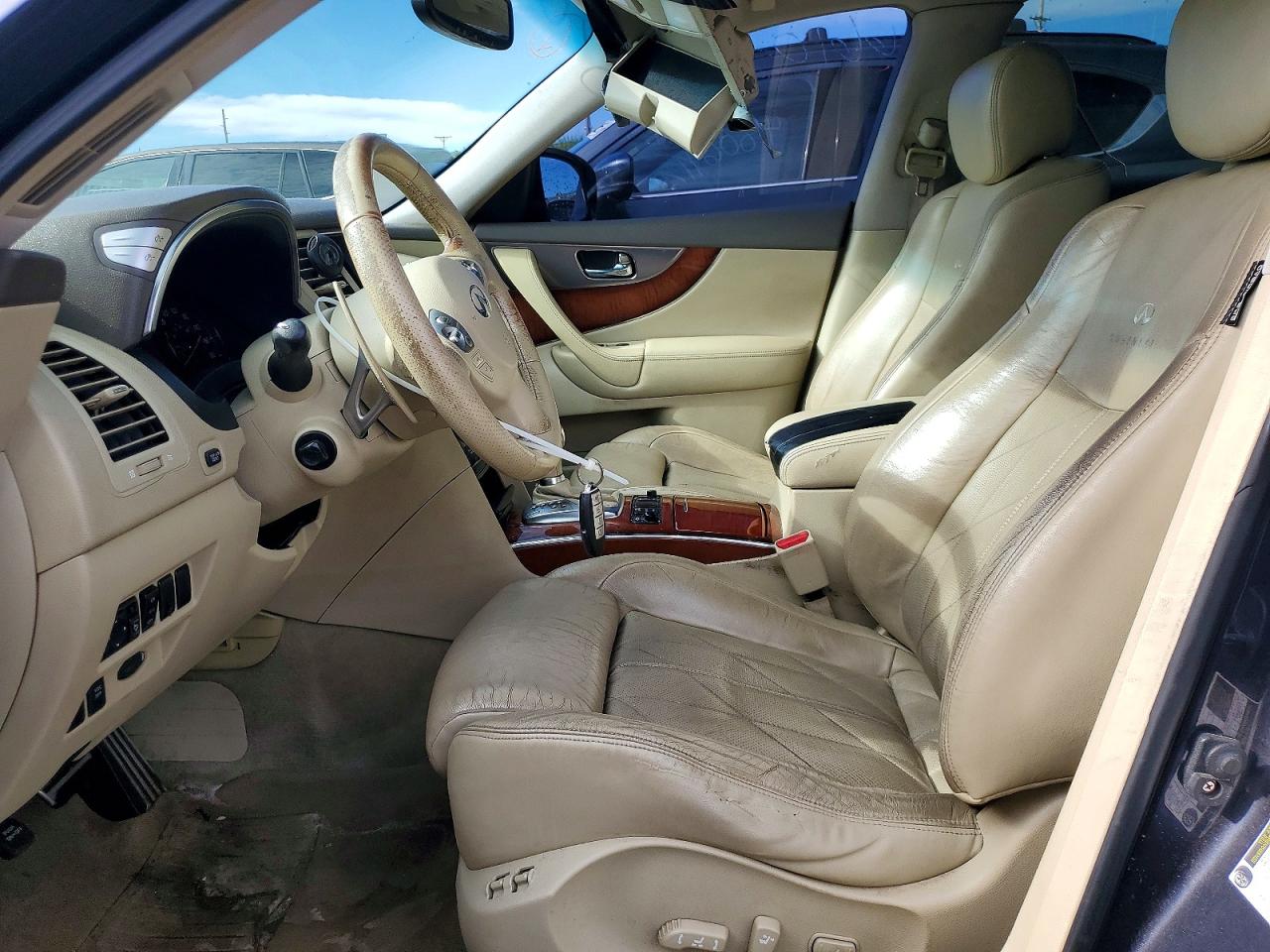 2009 Infiniti Fx50 Base Gray vin: JNRBS18W89M201331
