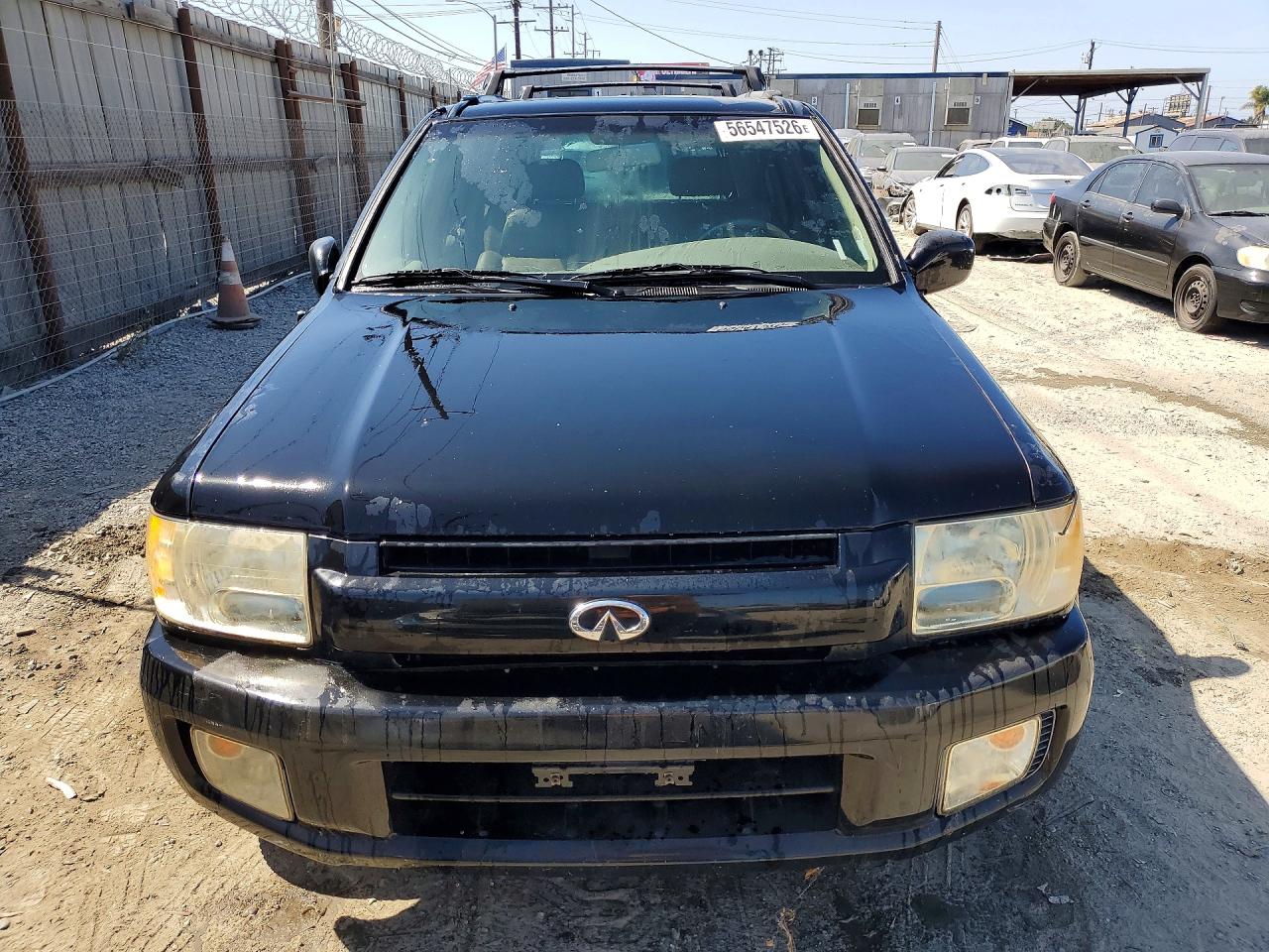 2001 Infiniti Qx4 Base Black vin: JNRDR07X61W103013