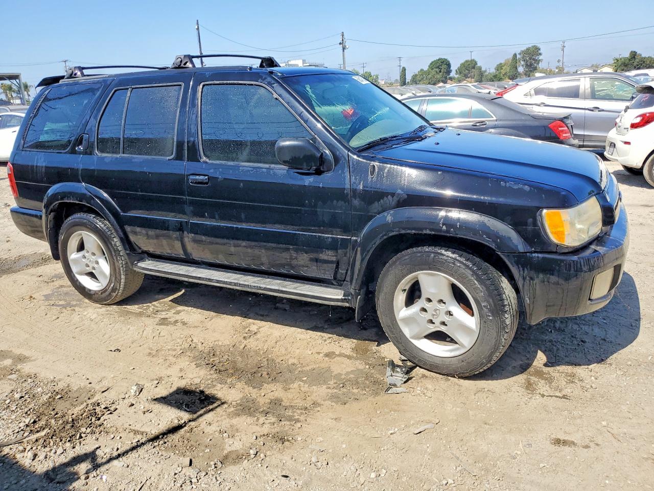 2001 Infiniti Qx4 Base Black vin: JNRDR07X61W103013
