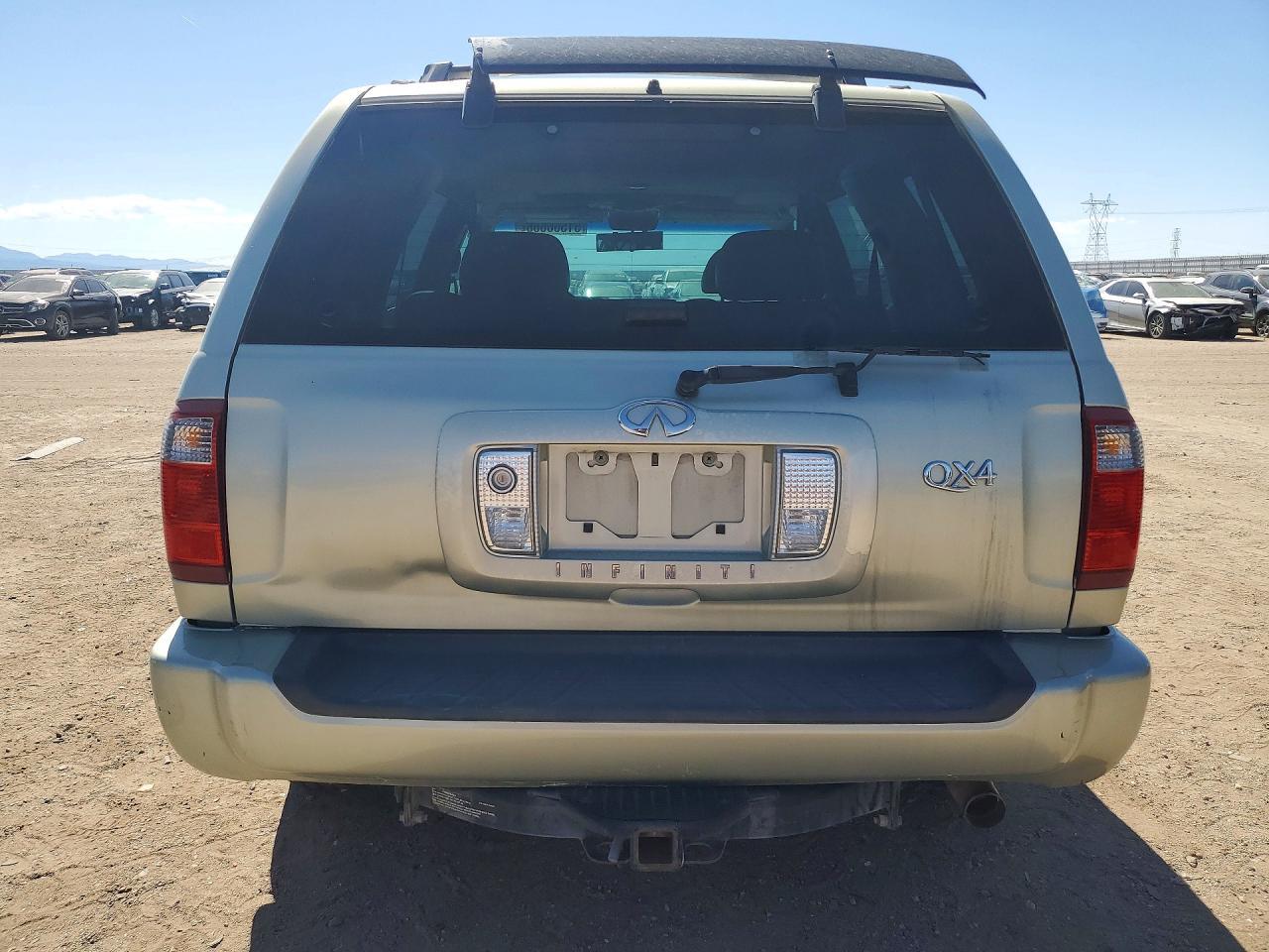 2001 Infiniti Qx4 Base Beige vin: JNRDR07Y11W102652