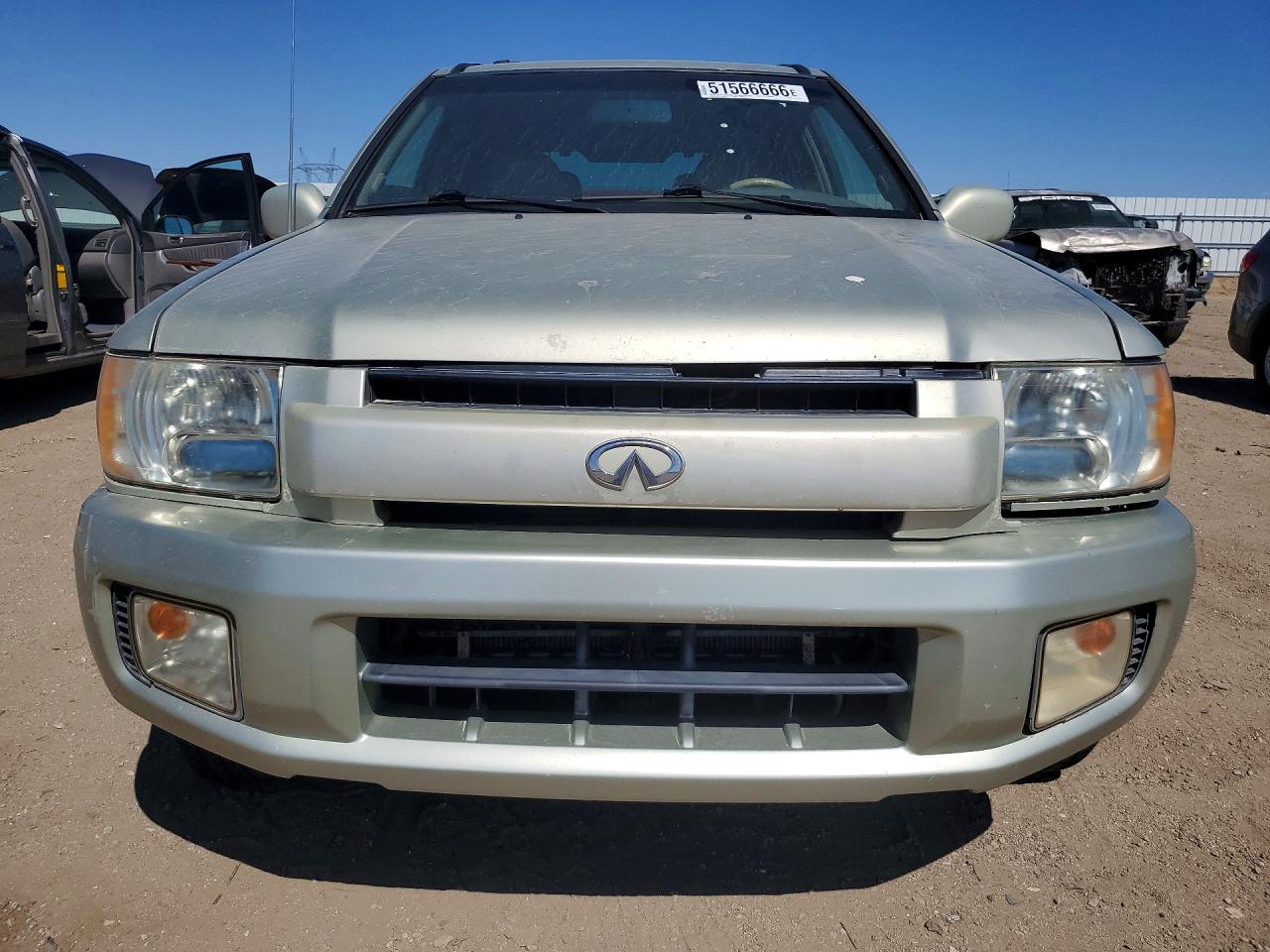 2001 Infiniti Qx4 Base Beige vin: JNRDR07Y11W102652