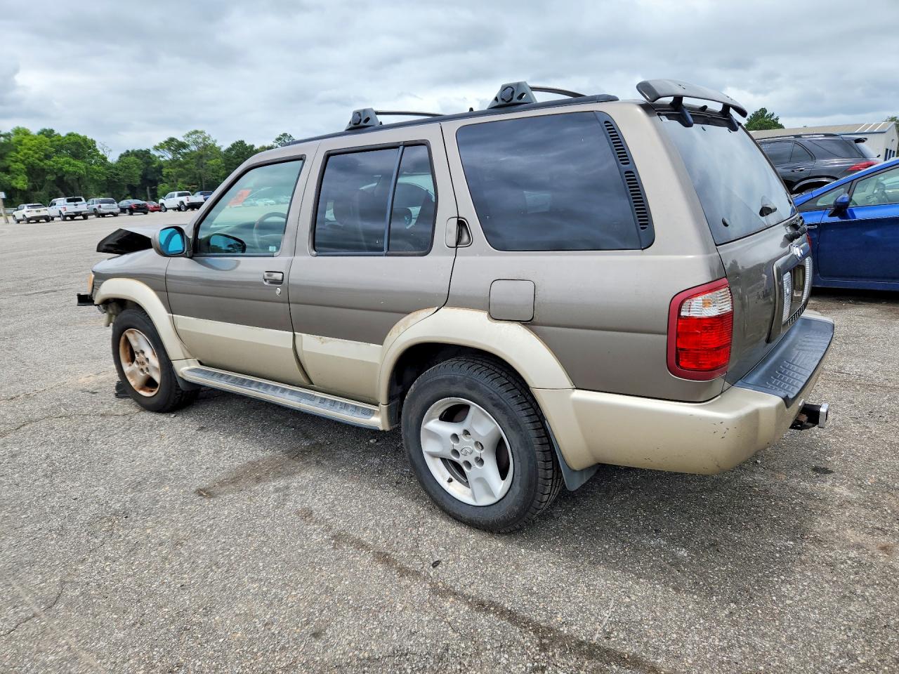 2002 Infiniti Qx4 Base Gray vin: JNRDR09X22W212499