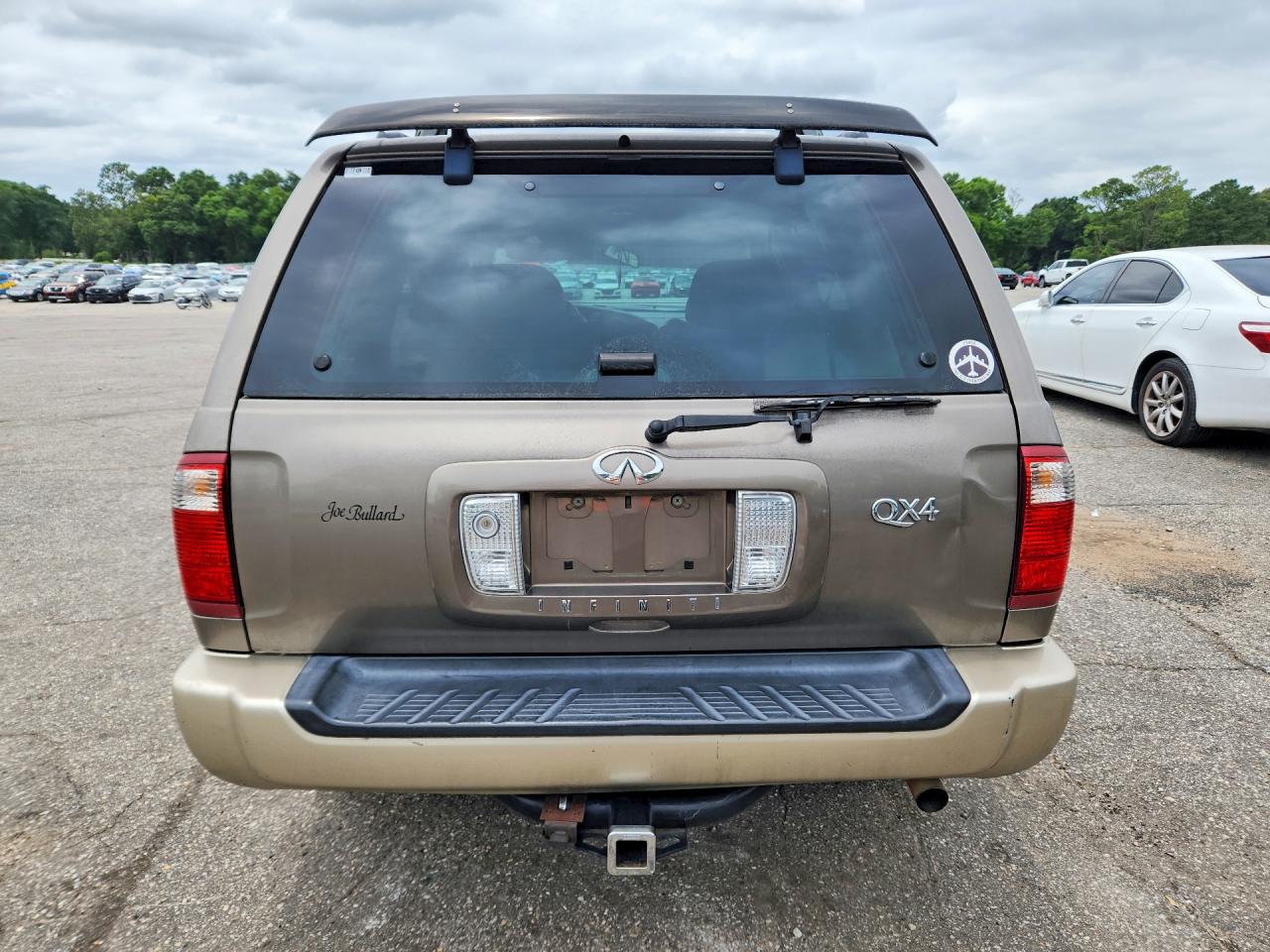 2002 Infiniti Qx4 Base Gray vin: JNRDR09X22W212499