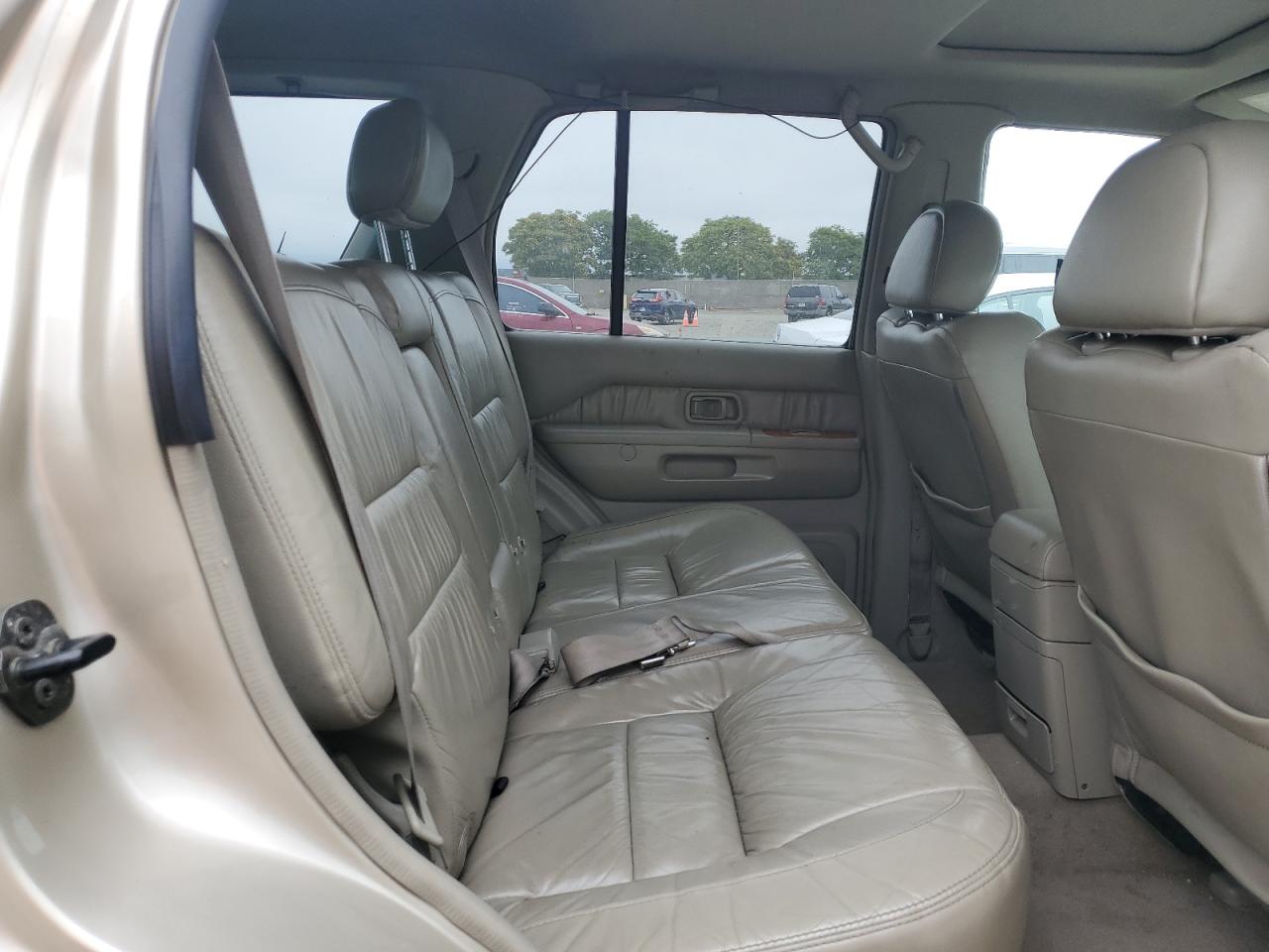 2001 Infiniti Qx4  Beige vin: JNRDR09X61W204419