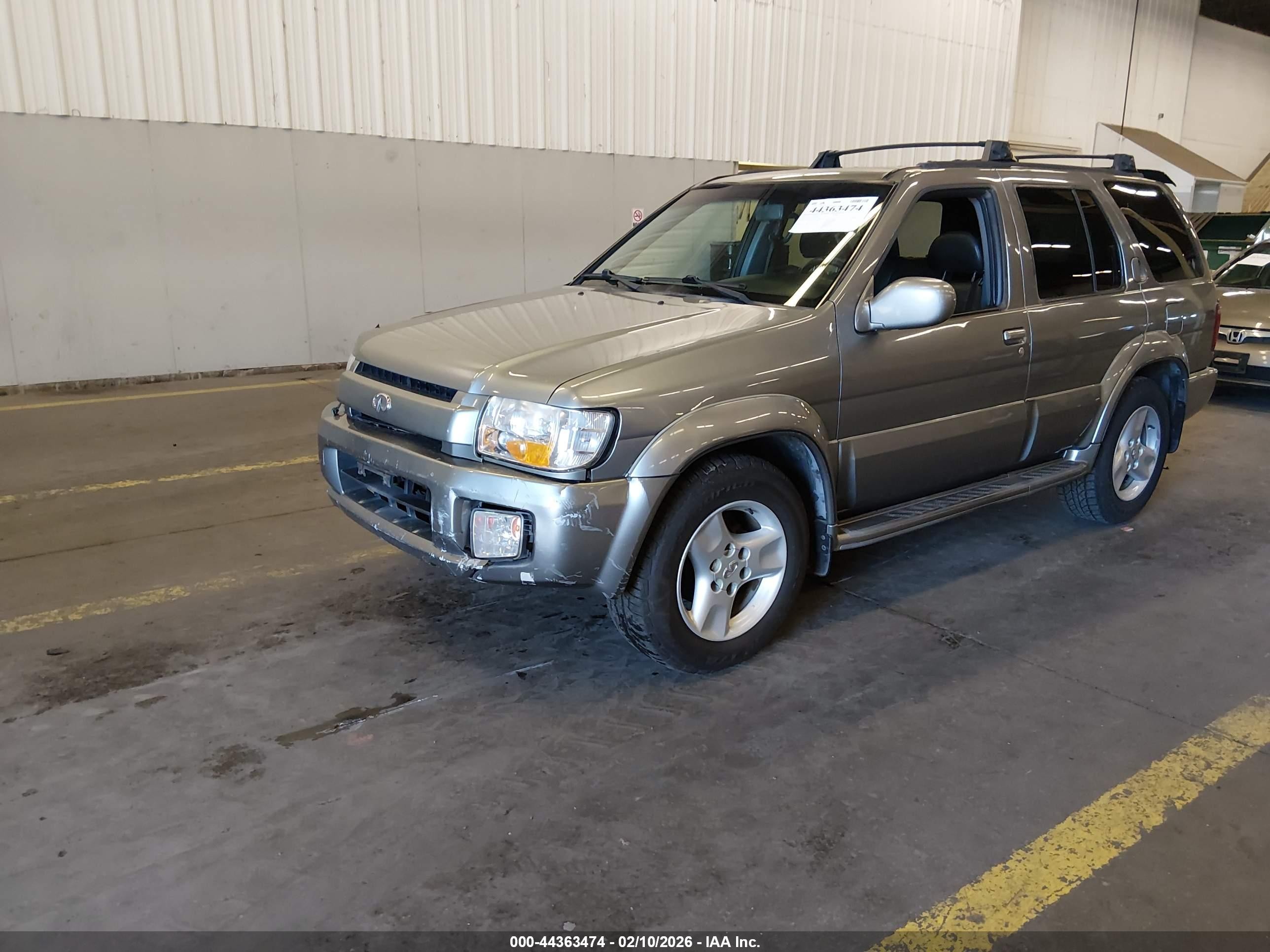 2003 Infiniti Qx4 Luxury Серый vin: JNRDR09Y33W302352