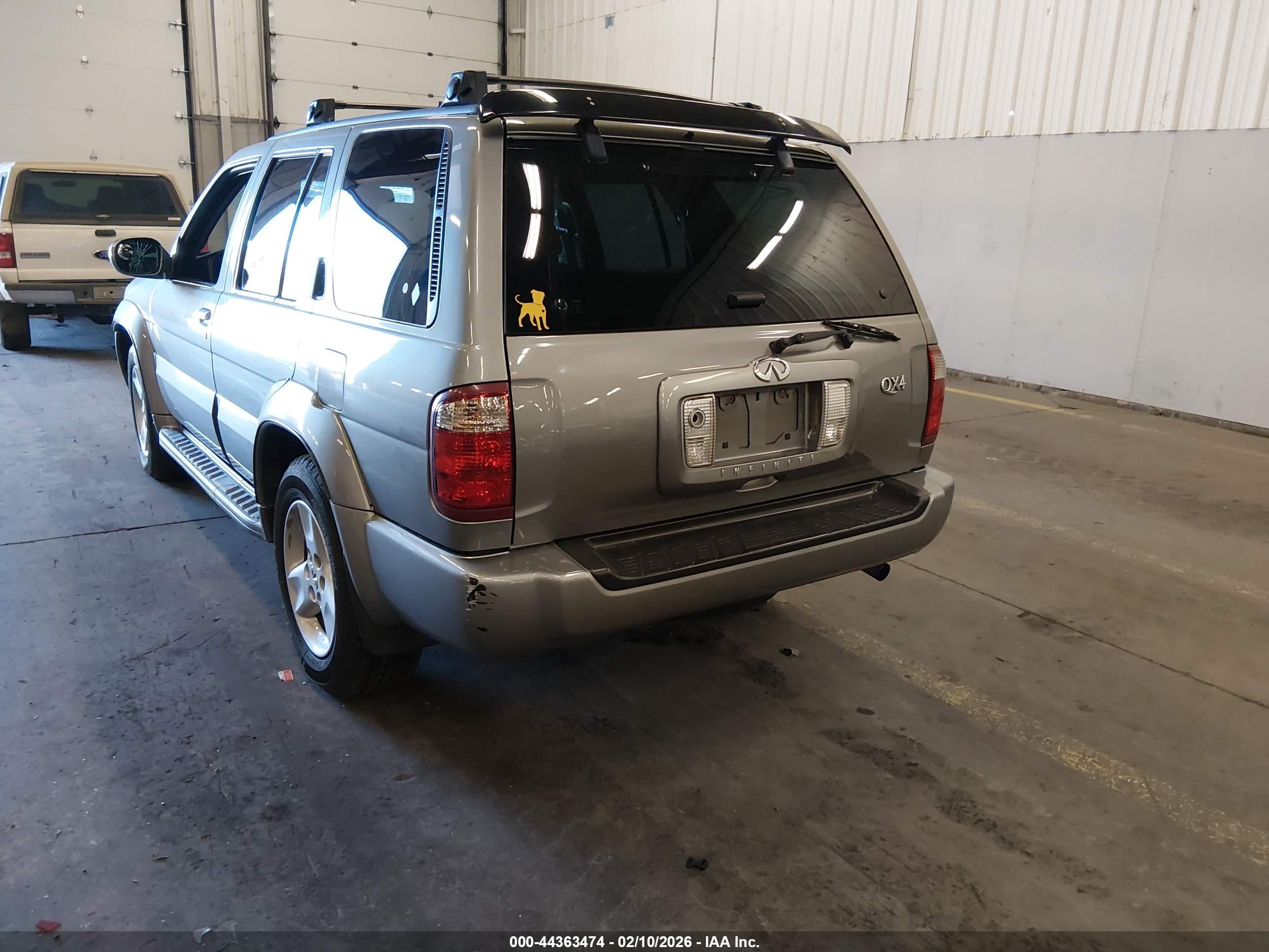 2003 Infiniti Qx4 Luxury Серый vin: JNRDR09Y33W302352