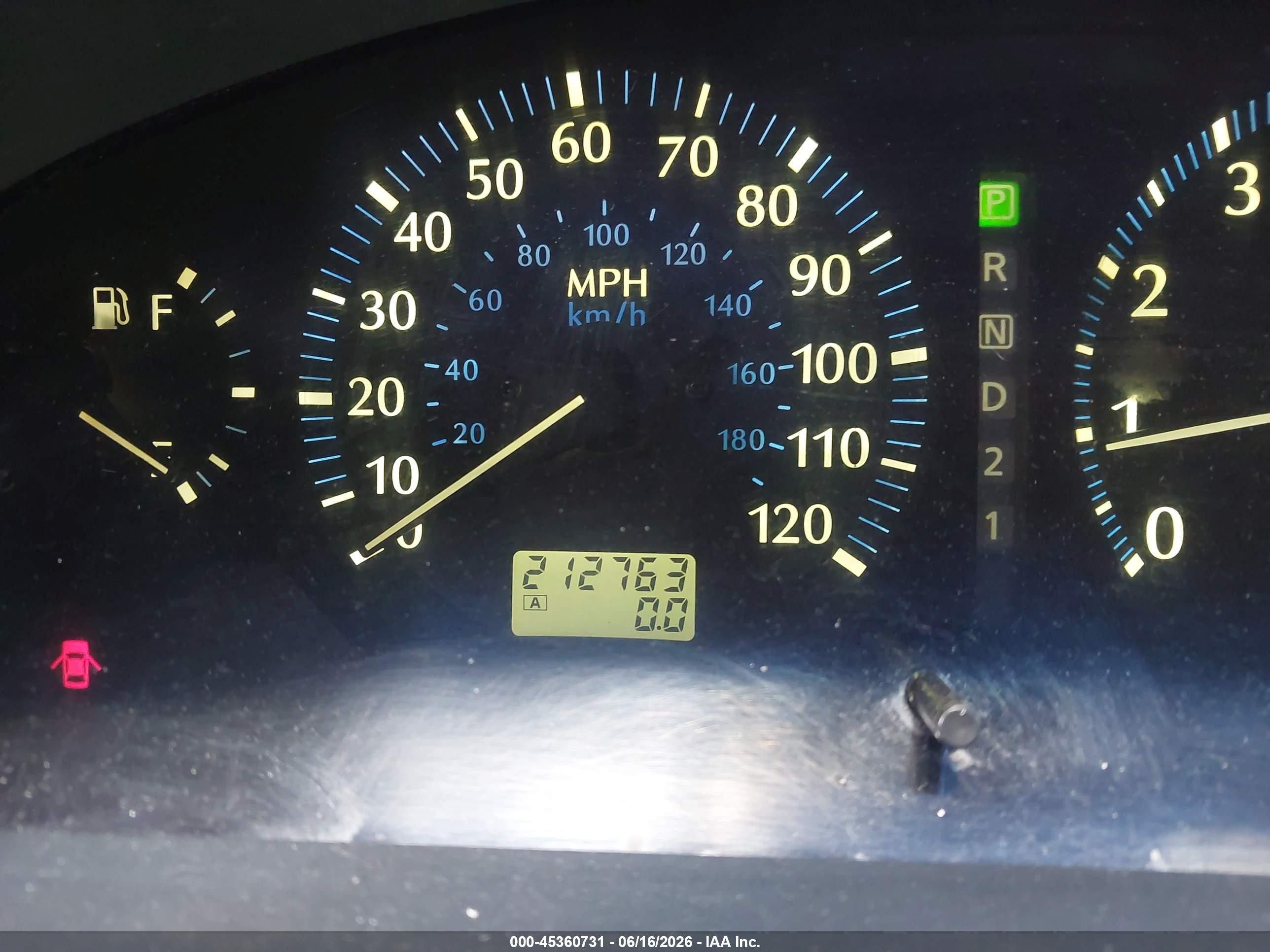 2001 Infiniti Qx4 Luxury Gold vin: JNRDR09Y41W214956