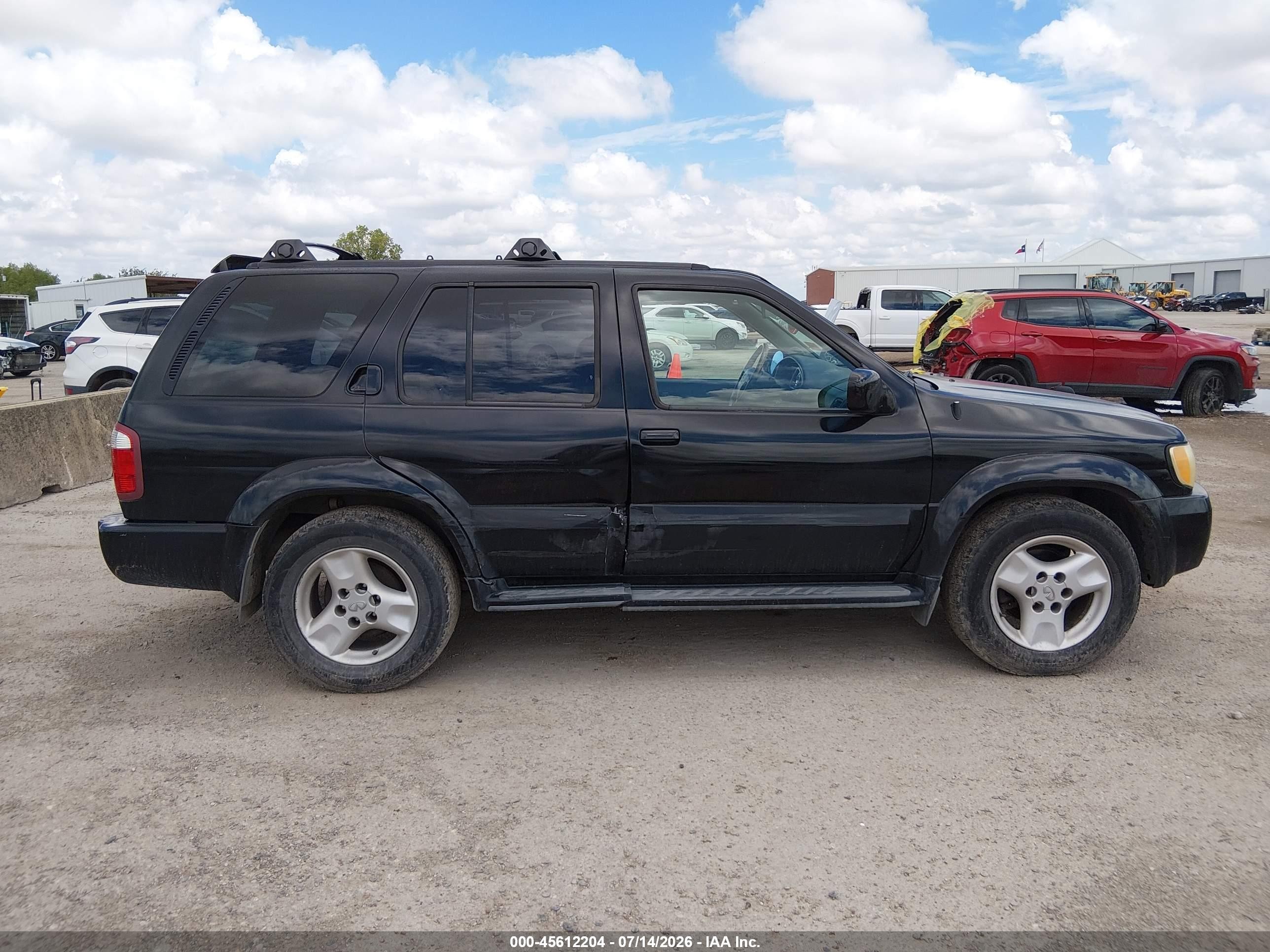 2001 Infiniti Qx4 Luxury Black vin: JNRDR09Y71W224705