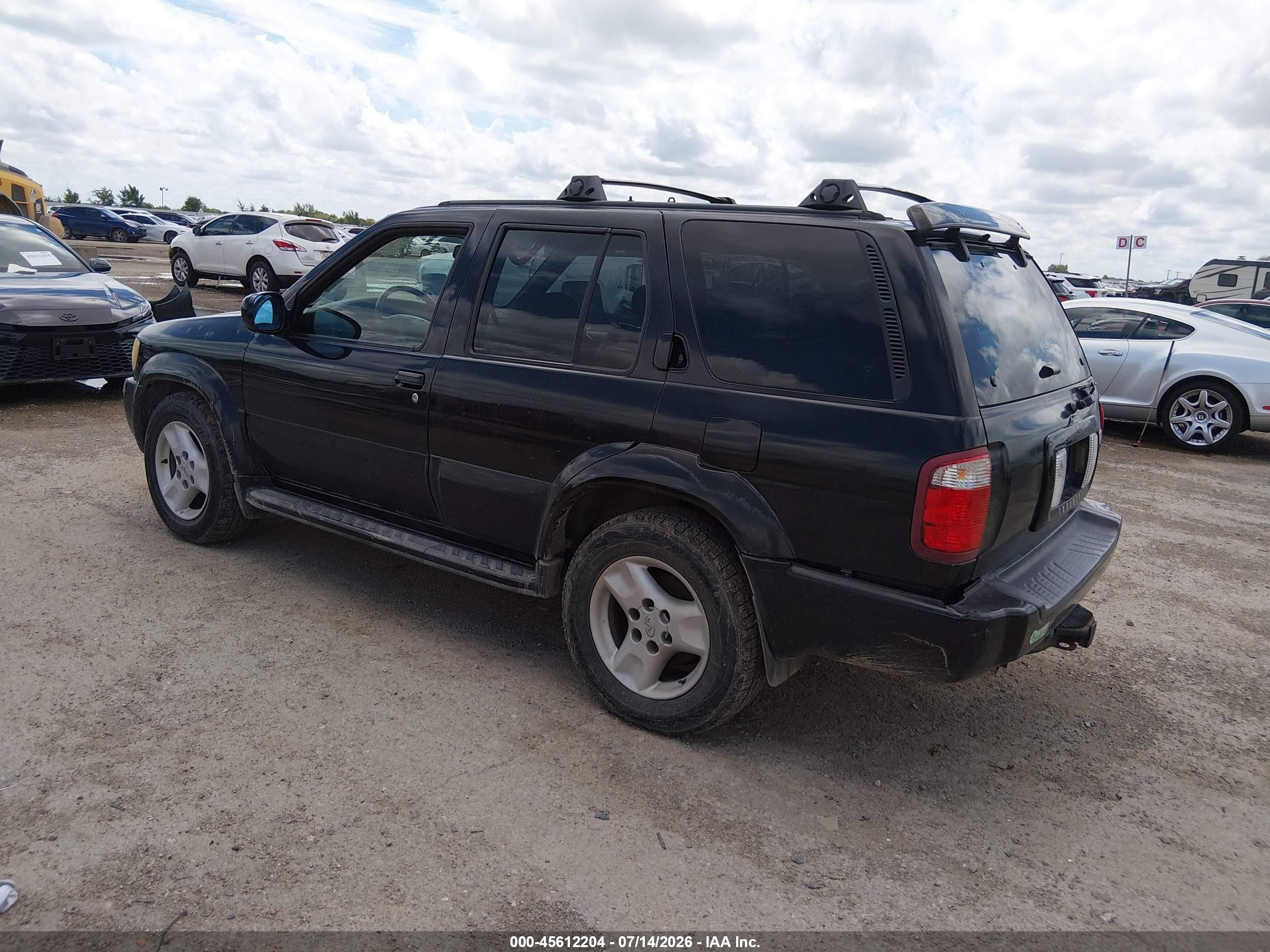 2001 Infiniti Qx4 Luxury Black vin: JNRDR09Y71W224705