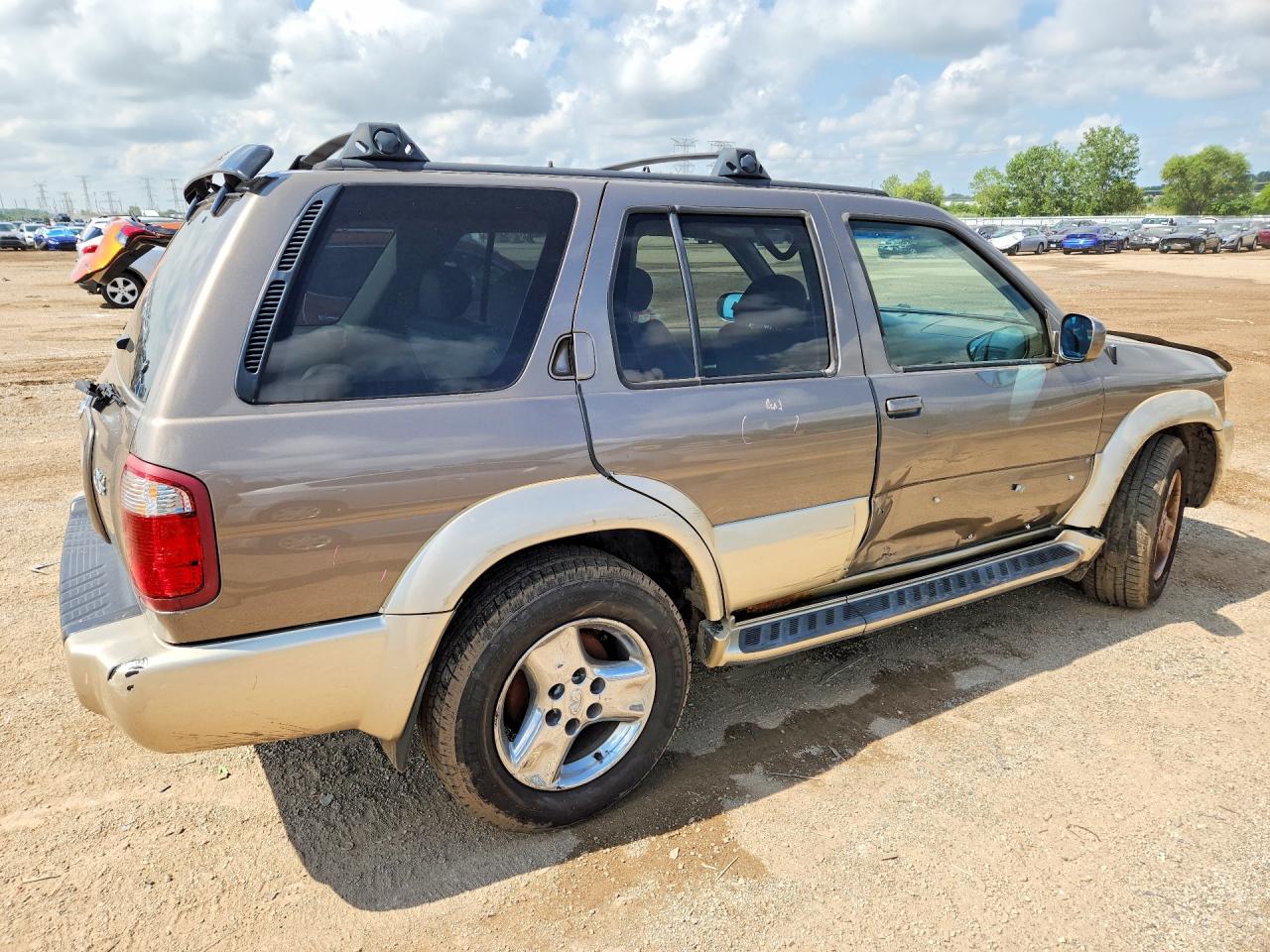 2002 Infiniti Qx4 Base Gray vin: JNRDR09Y72W257270