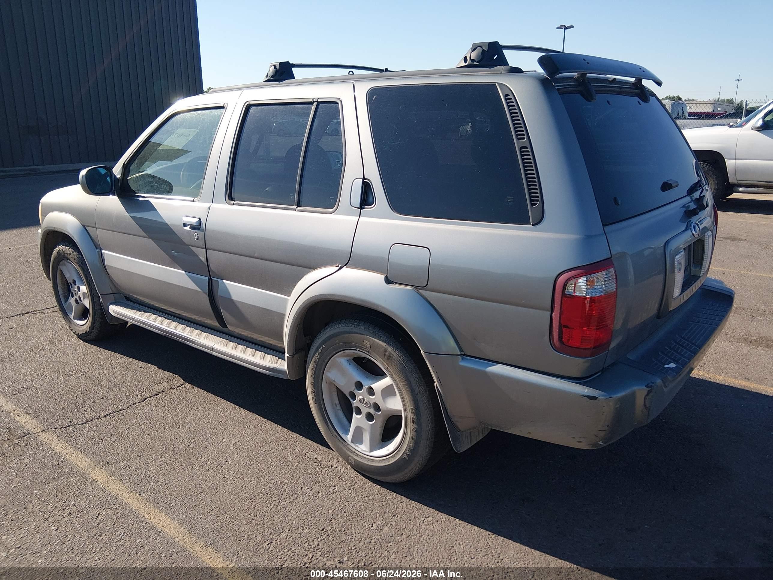 2003 Infiniti Qx4 Luxury Gray vin: JNRDR09Y83W300578