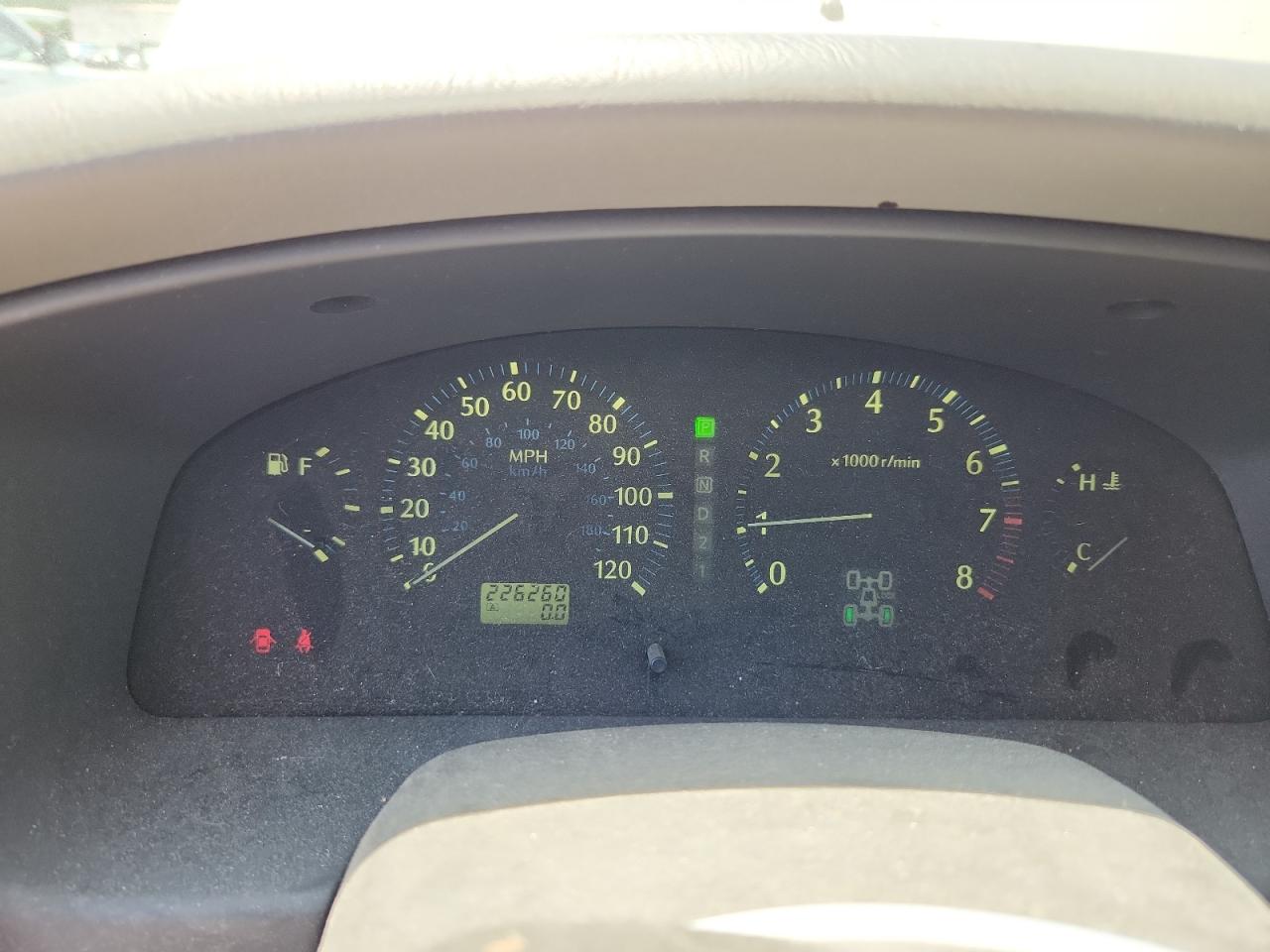 2001 Infiniti Qx4 Base Tan vin: JNRDR09Y91W222535
