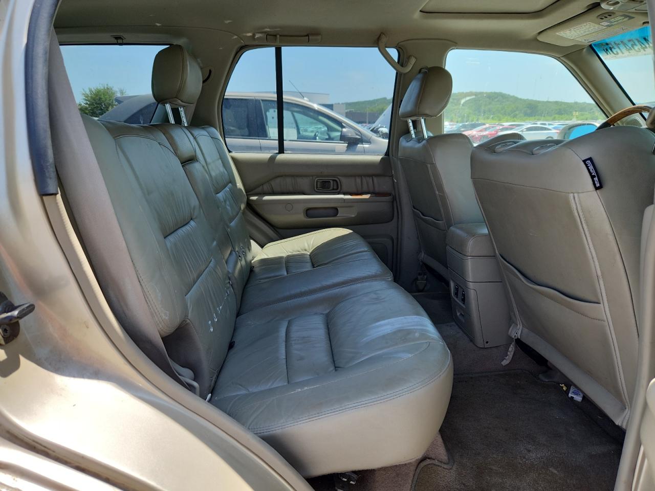 2001 Infiniti Qx4 Base Tan vin: JNRDR09Y91W222535
