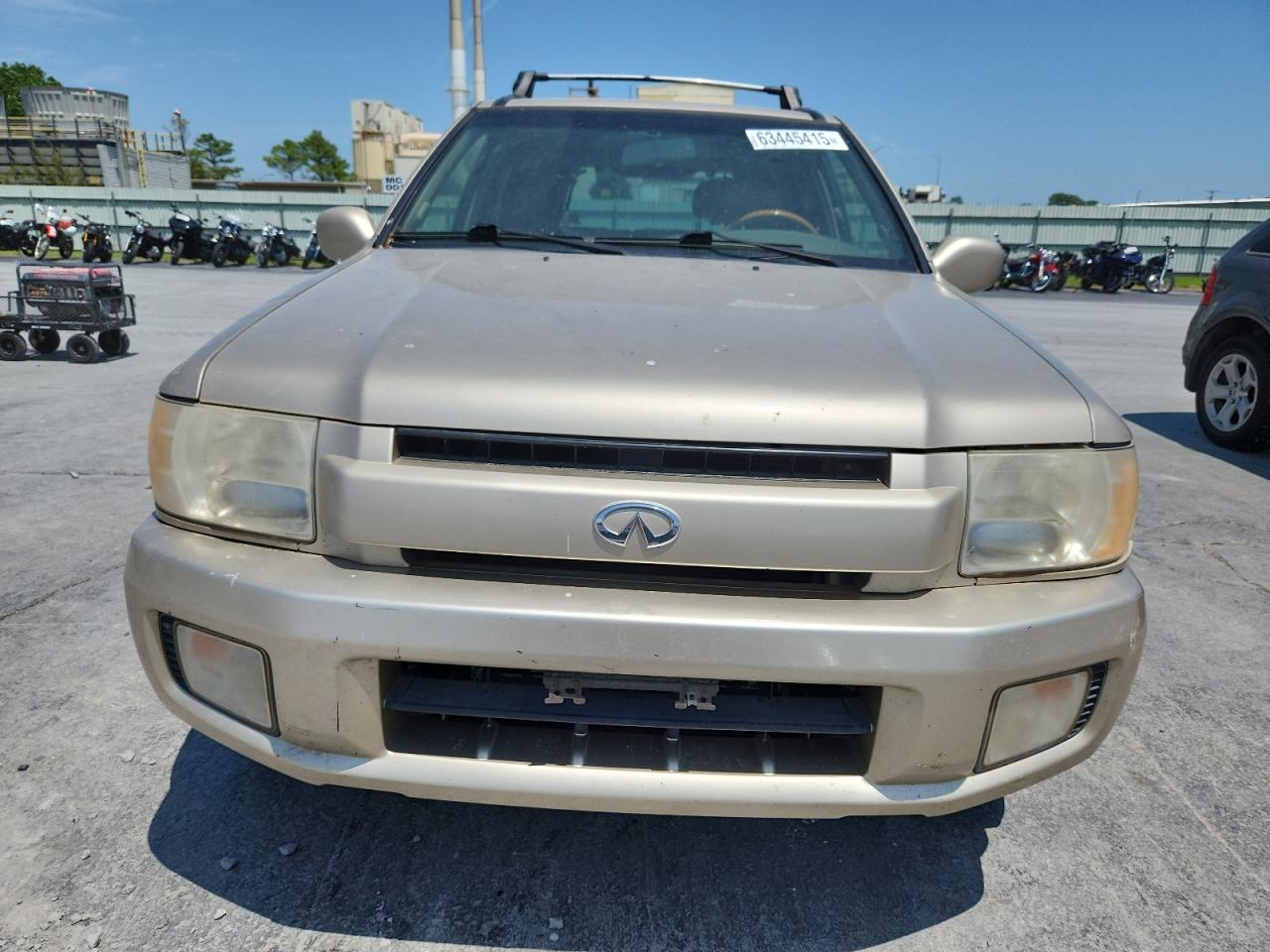 2001 Infiniti Qx4 Base Tan vin: JNRDR09Y91W222535