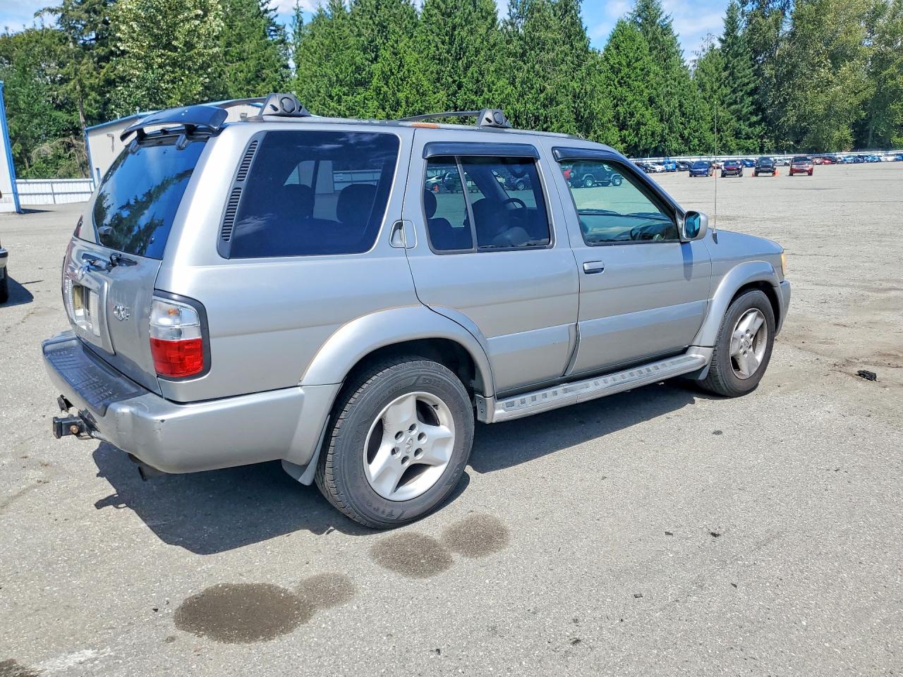 2001 Infiniti Qx4 Base Silver vin: JNRDR09Y91W225113