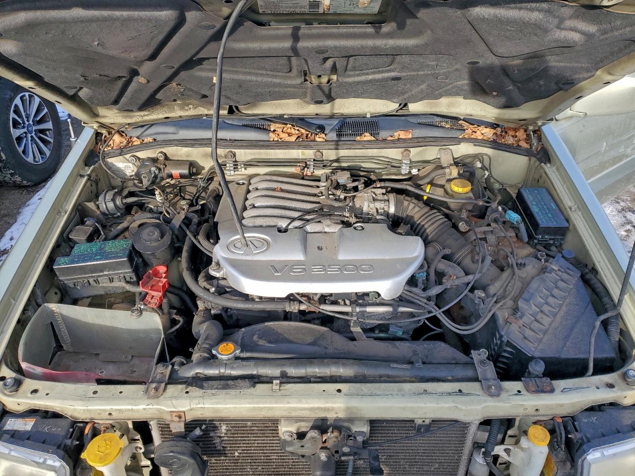 2001 Infiniti Qx4 Бежевый vin: JNRDR09YX1W224794