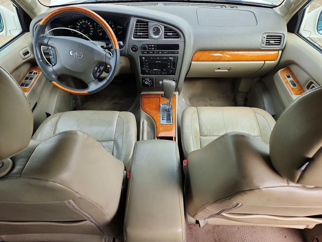 2002 Infiniti Qx4 Base Beige vin: JNRDR09YX2W254038