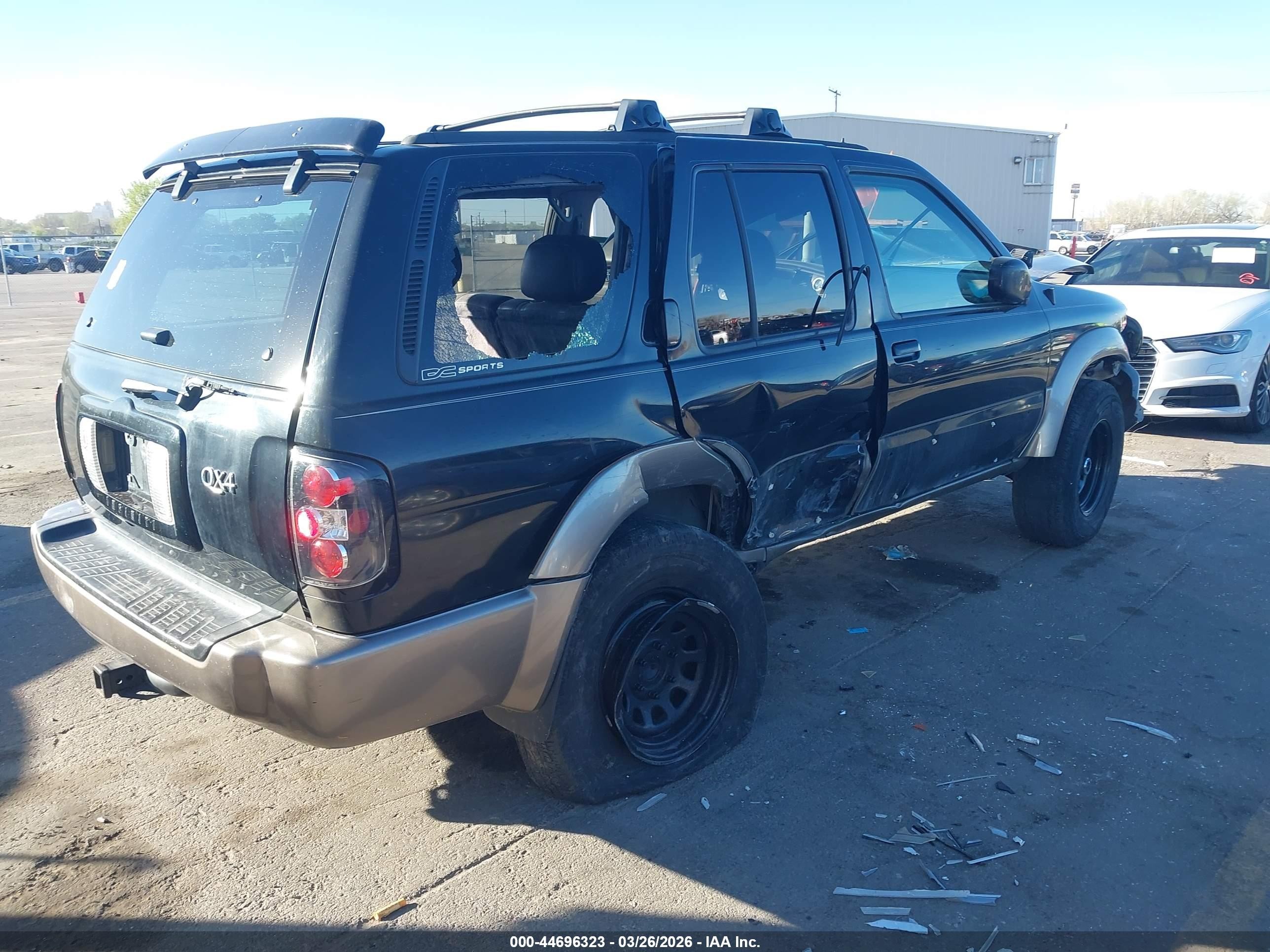 2002 Infiniti Qx4 Luxury Черный vin: JNRDR09YX2W258476