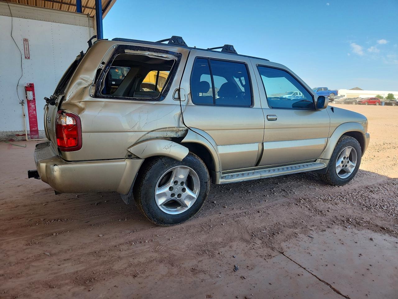 2003 Infiniti Qx4 Base Brown vin: JNRDR09YX3W305944