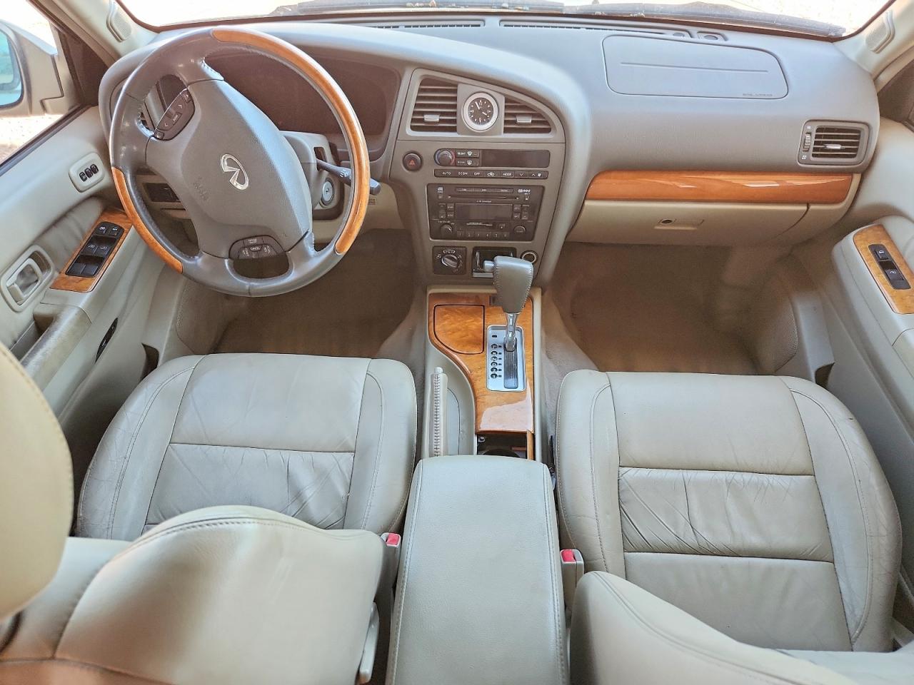 2003 Infiniti Qx4 Base Brown vin: JNRDR09YX3W305944