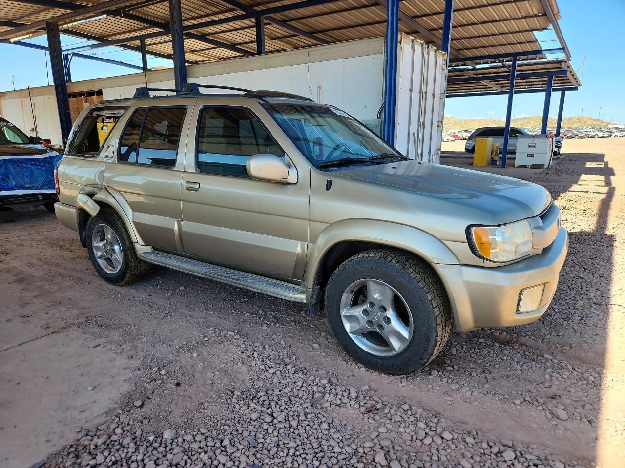 2003 Infiniti Qx4 Base Brown vin: JNRDR09YX3W305944