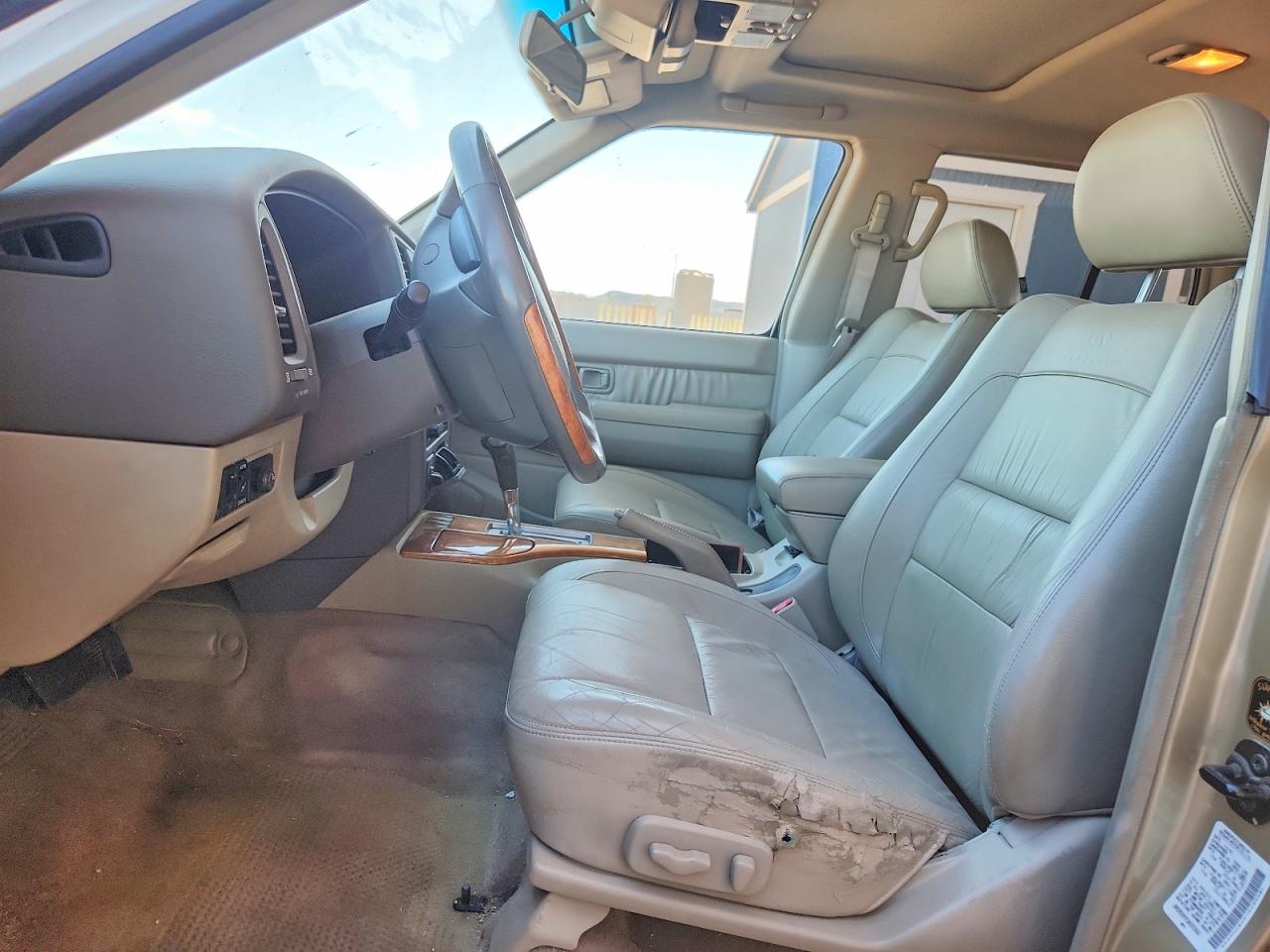 2003 Infiniti Qx4 Base Brown vin: JNRDR09YX3W305944