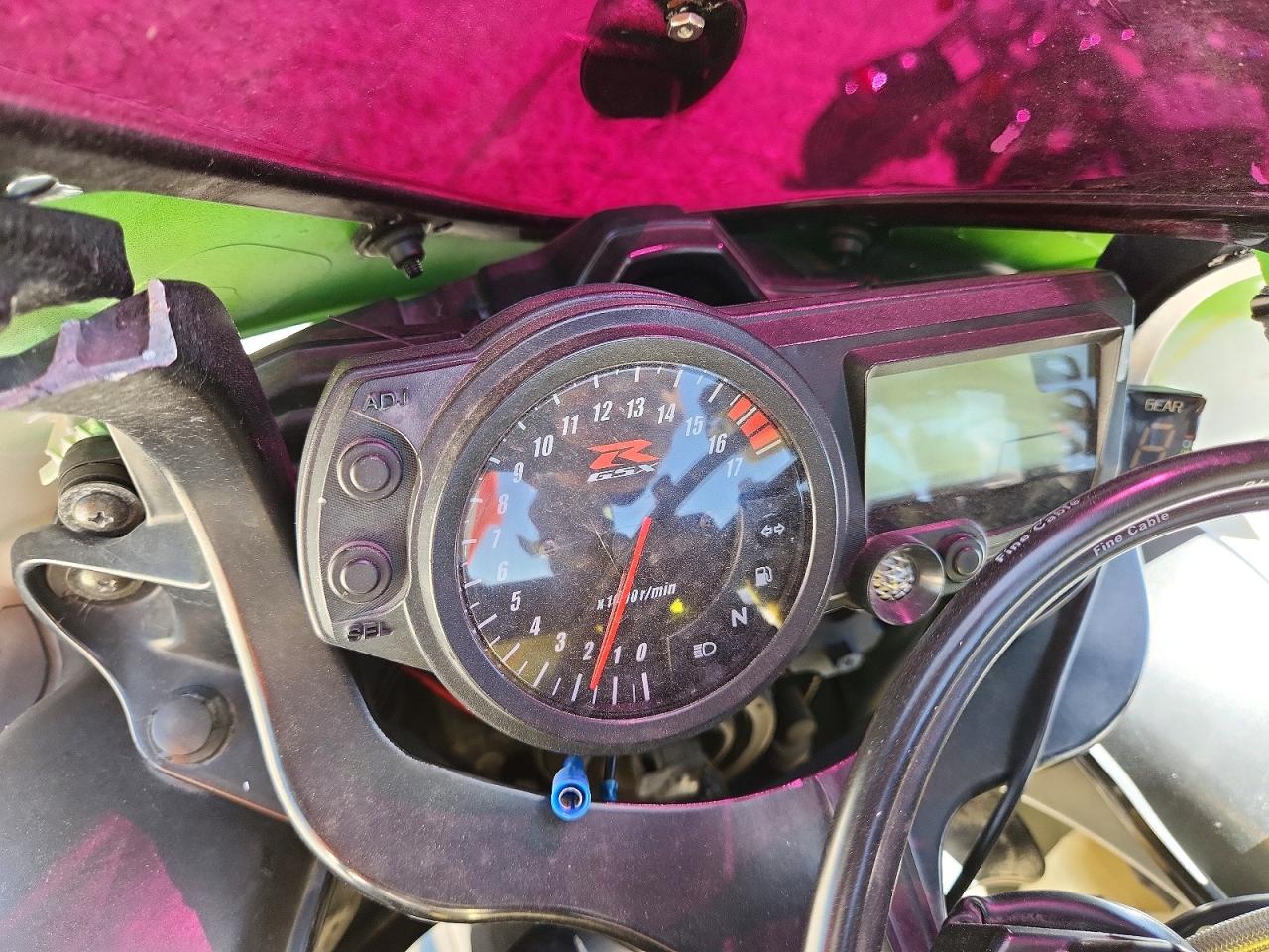 2004 Suzuki Gsx-r600 K Black vin: JS1GN7CA142109343