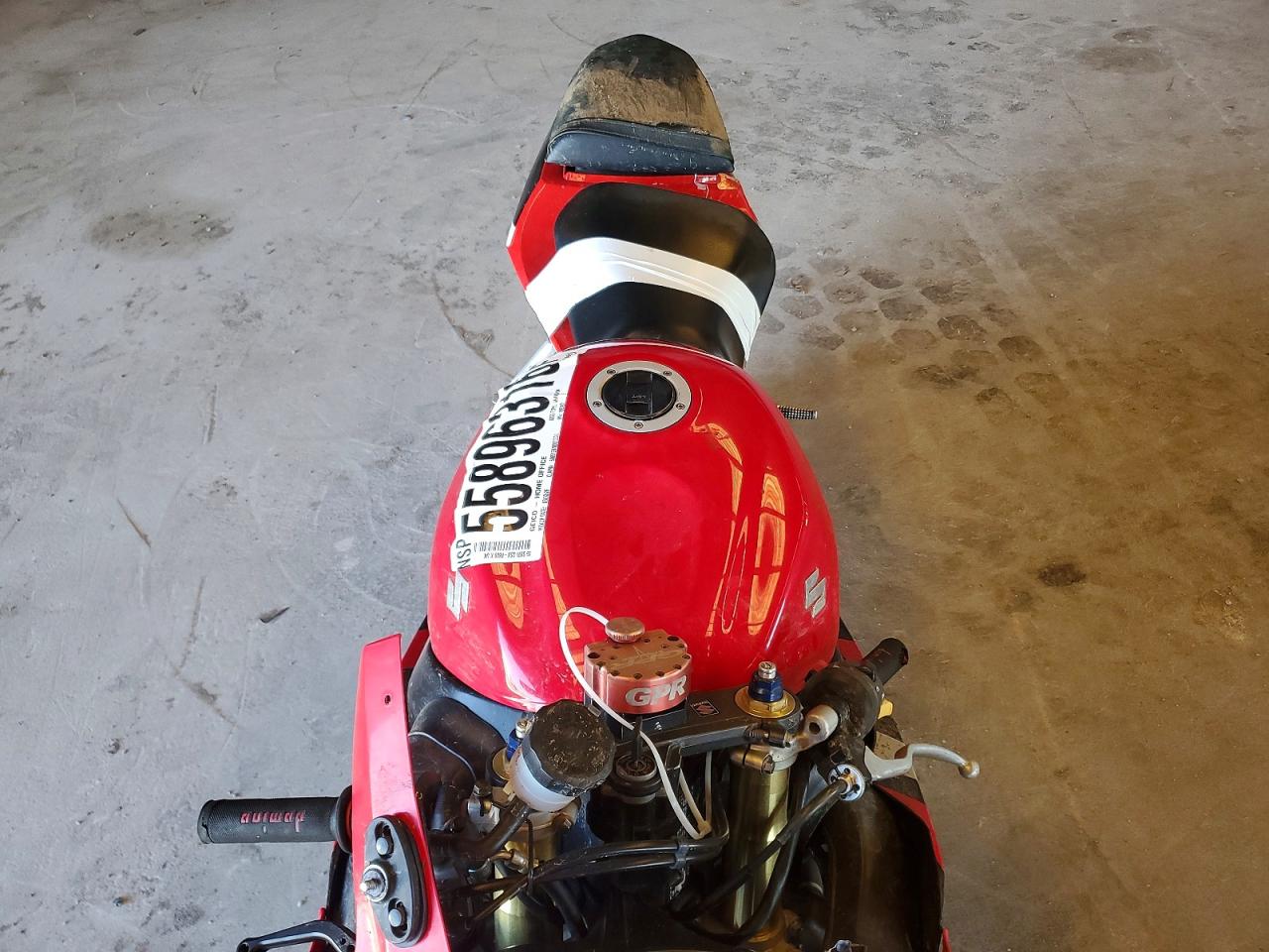 2005 Suzuki Gsx-r600 K Красный vin: JS1GN7CA252106162