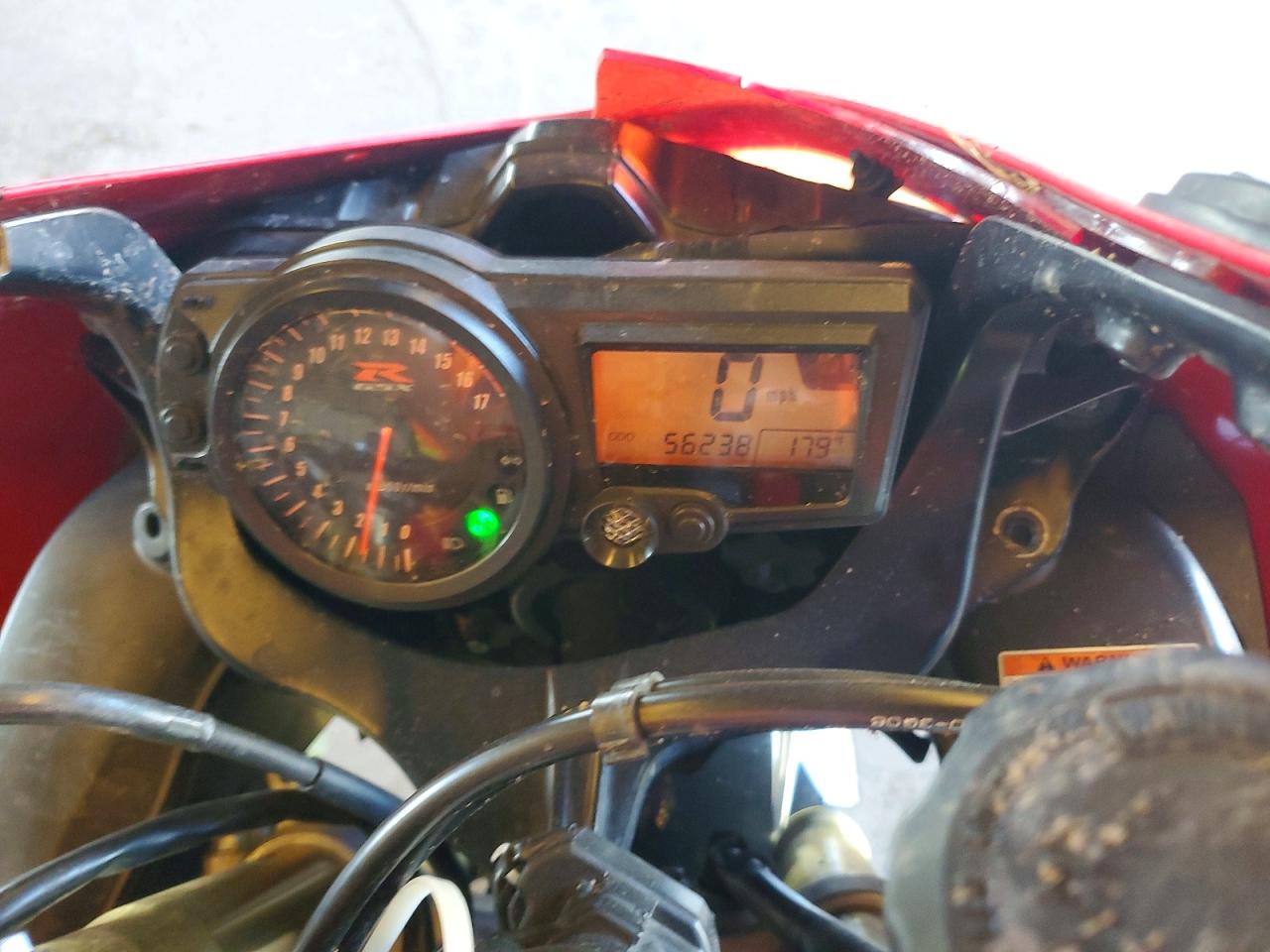 2005 Suzuki Gsx-r600 K Красный vin: JS1GN7CA252106162