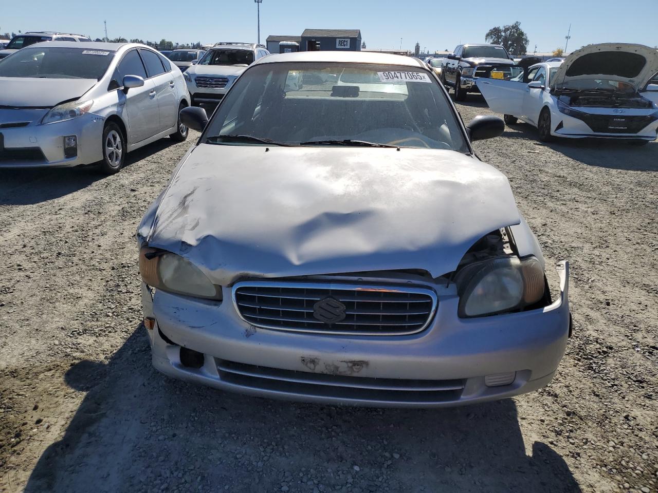 2001 Suzuki Esteem Gl Серебряный vin: JS2GB41S215208522