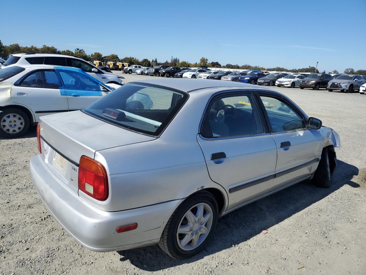2001 Suzuki Esteem Gl Серебряный vin: JS2GB41S215208522