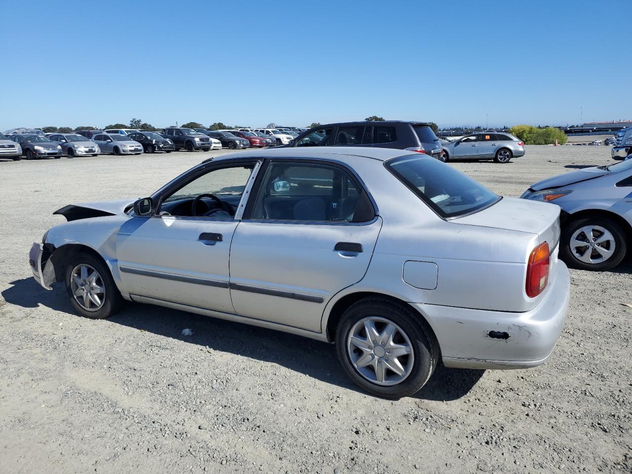 2001 Suzuki Esteem Gl Серебряный vin: JS2GB41S215208522
