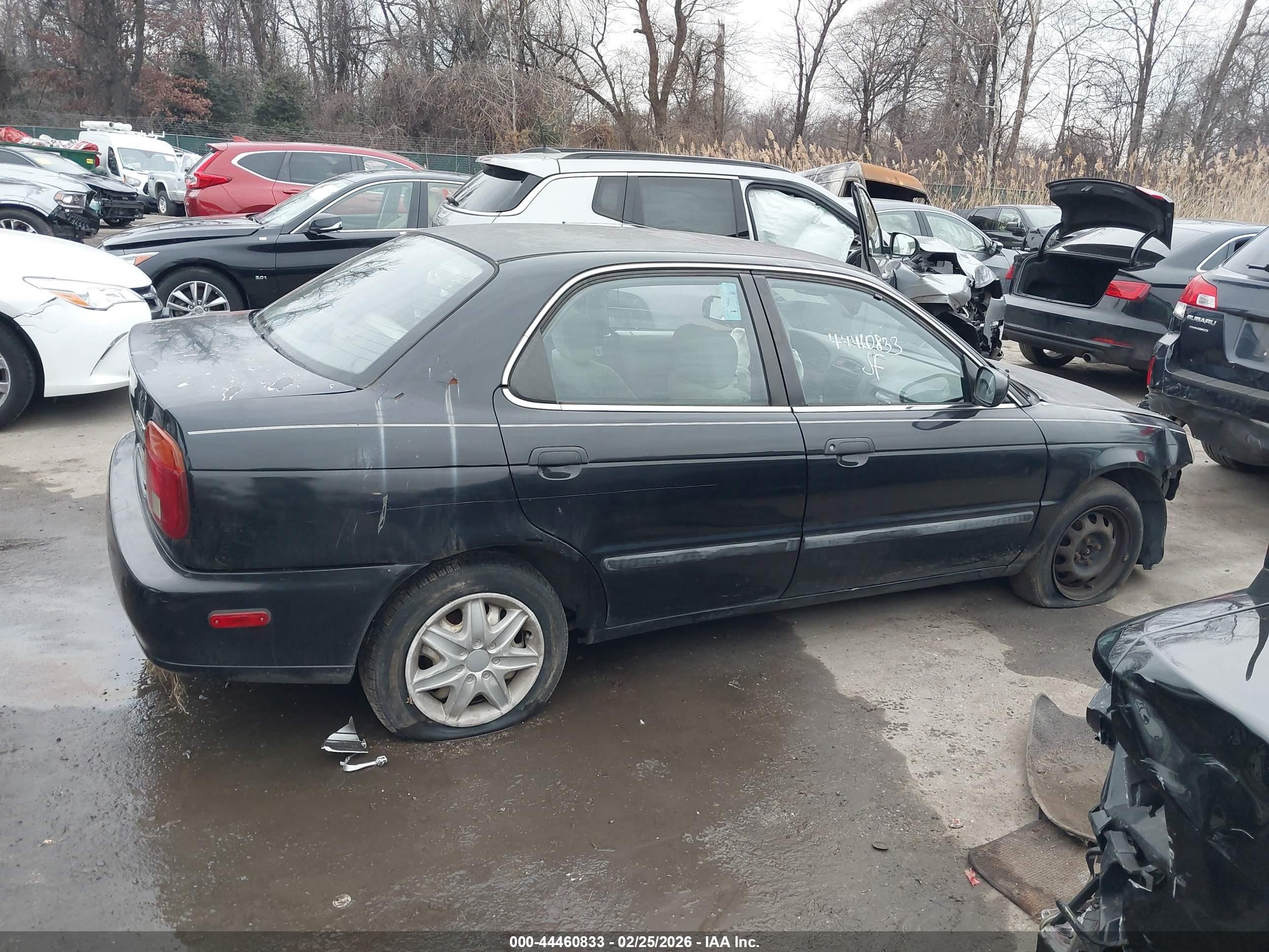 2002 Suzuki Esteem Gl/glx Black vin: JS2GB41S525403158