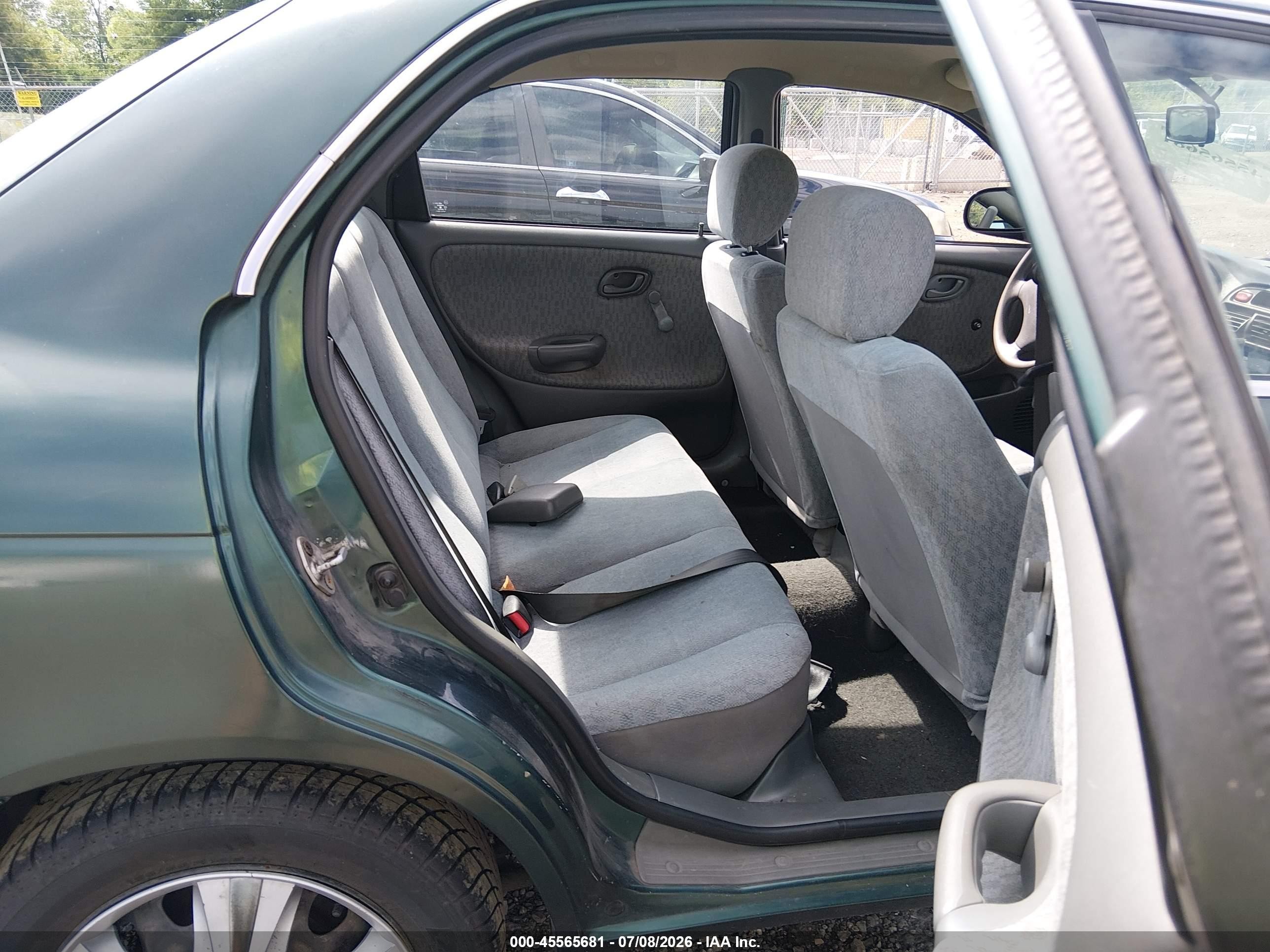 2001 Suzuki Esteem Gl/glx/glx+ Green vin: JS2GB41S815211439
