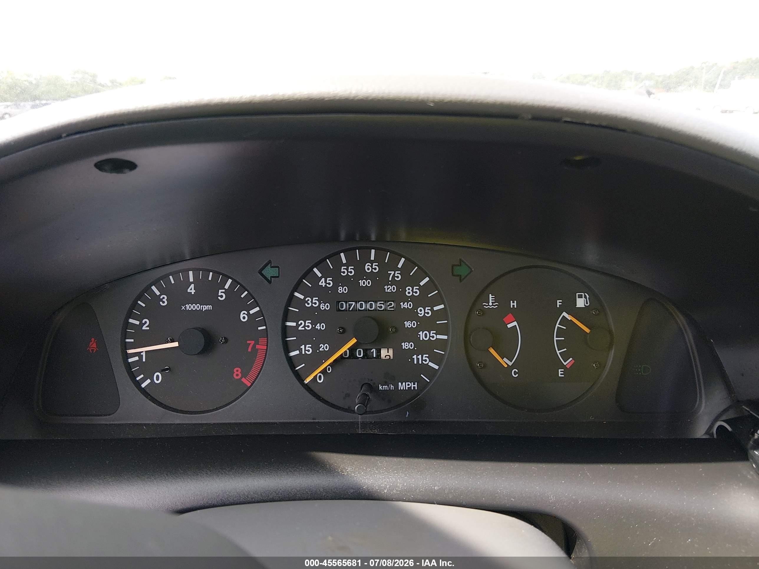 2001 Suzuki Esteem Gl/glx/glx+ Green vin: JS2GB41S815211439