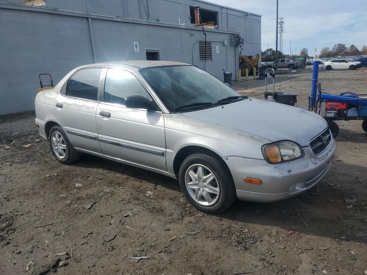 2000 Suzuki Esteem Gl Silver vin: JS2GB41S8Y5184253