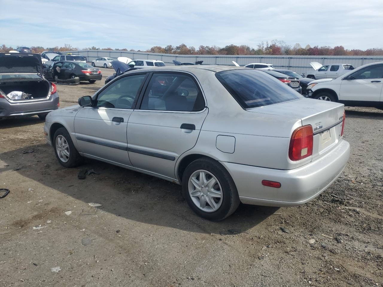 2000 Suzuki Esteem Gl Silver vin: JS2GB41S8Y5184253