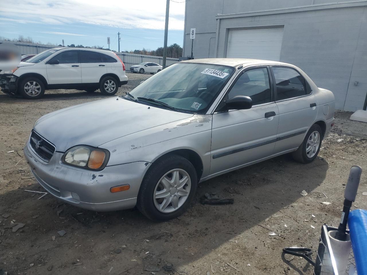 2000 Suzuki Esteem Gl Silver vin: JS2GB41S8Y5184253