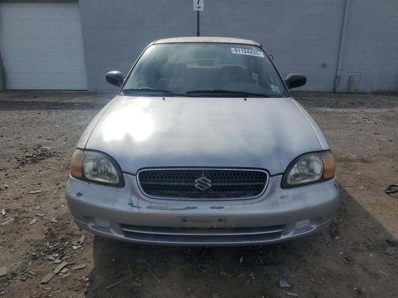 2000 Suzuki Esteem Gl Silver vin: JS2GB41S8Y5184253