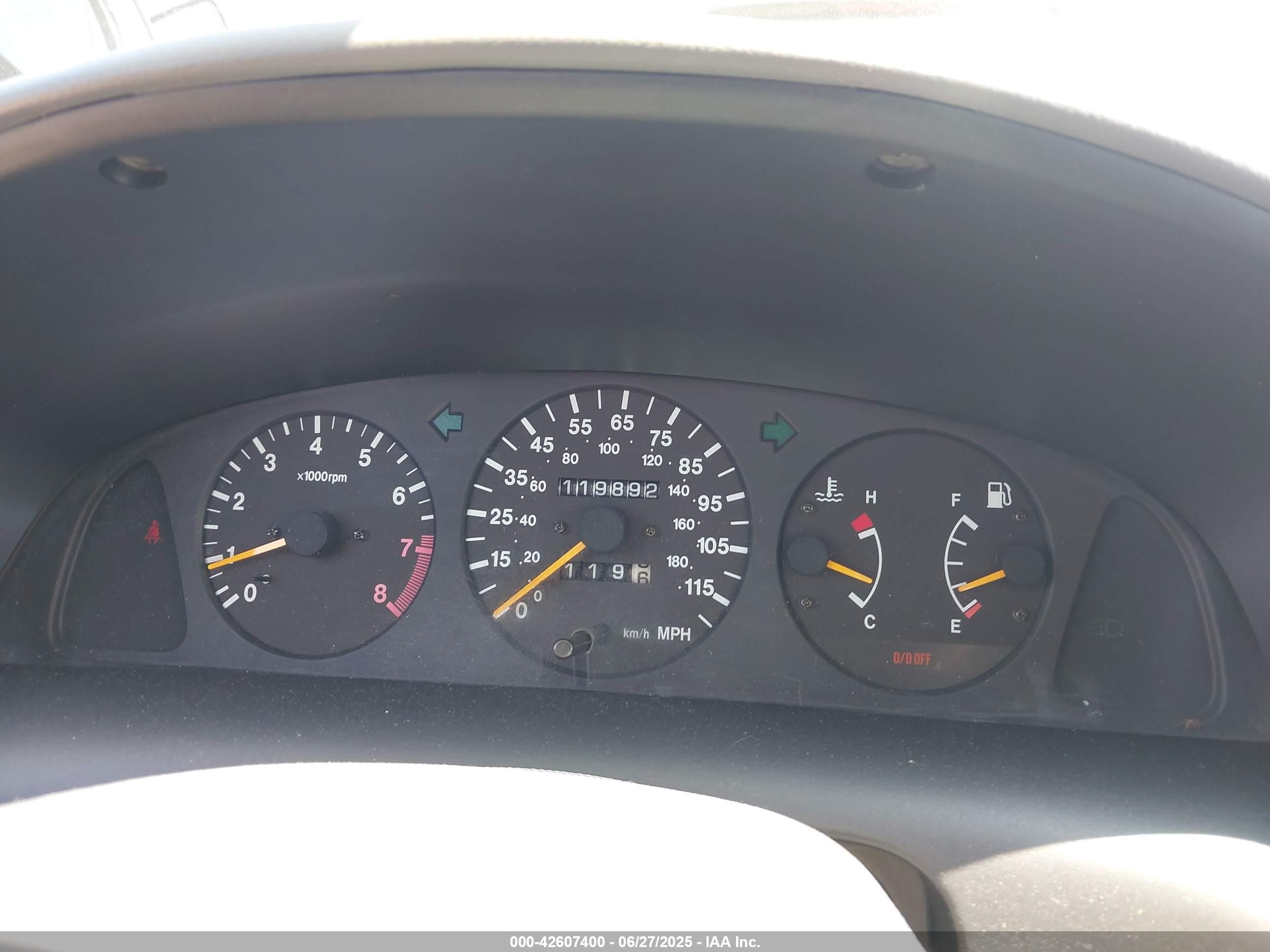 2000 Suzuki Esteem Gl/glx/glx+ Black vin: JS2GB41W1Y5184100