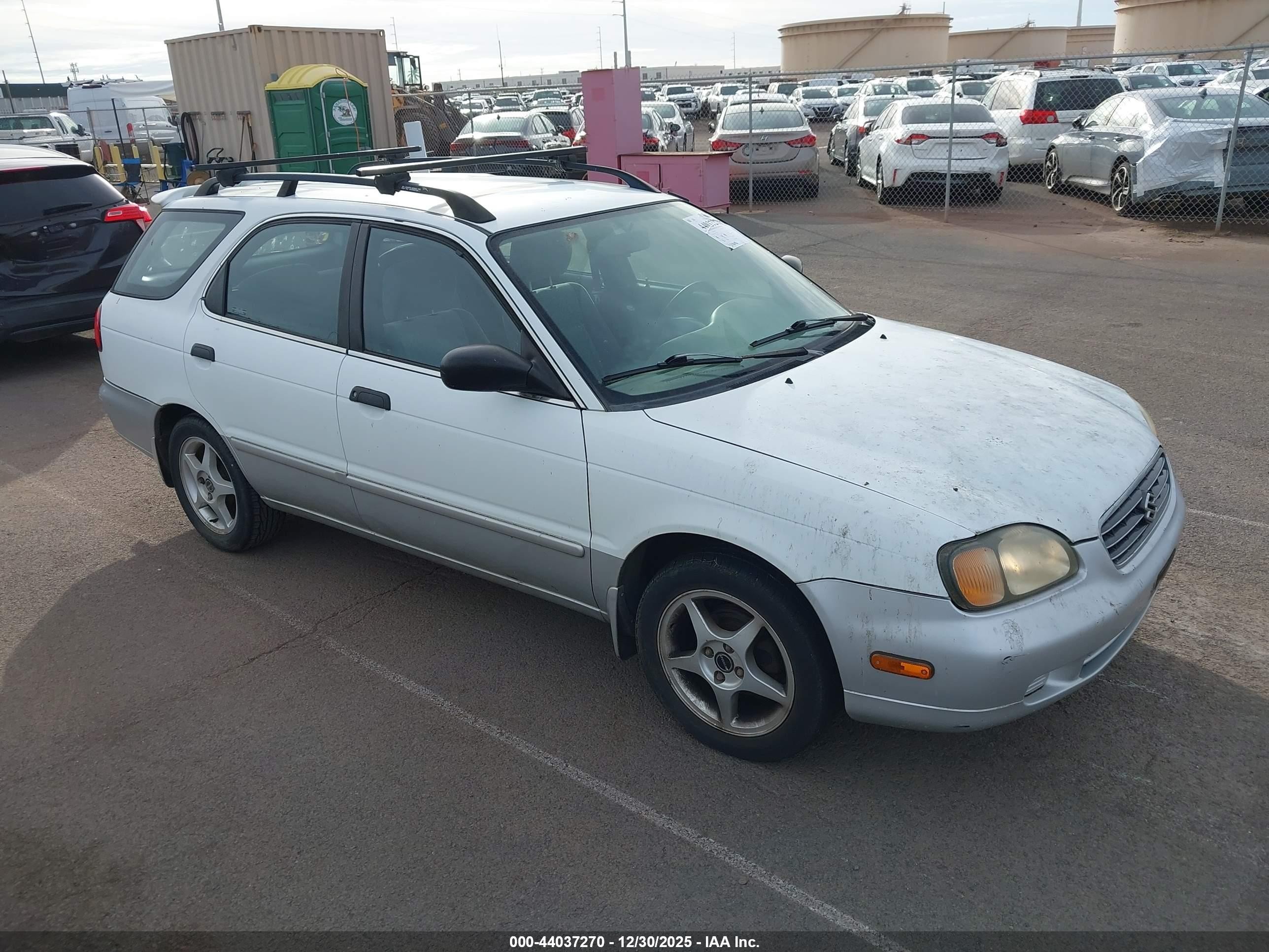 2001 Suzuki Esteem Gl/glx/glx+ Белый vin: JS2GB41W315201954