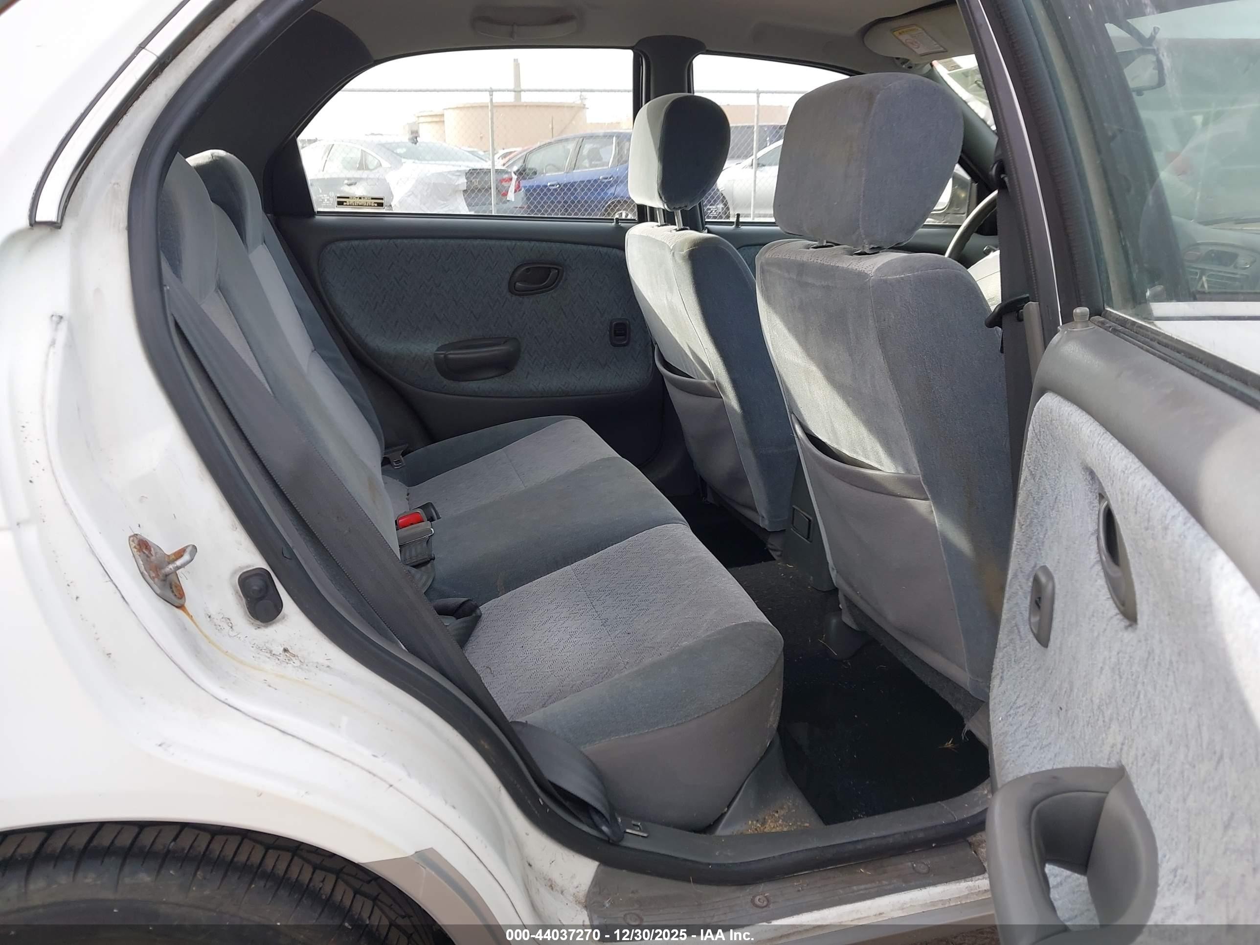 2001 Suzuki Esteem Gl/glx/glx+ White vin: JS2GB41W315201954