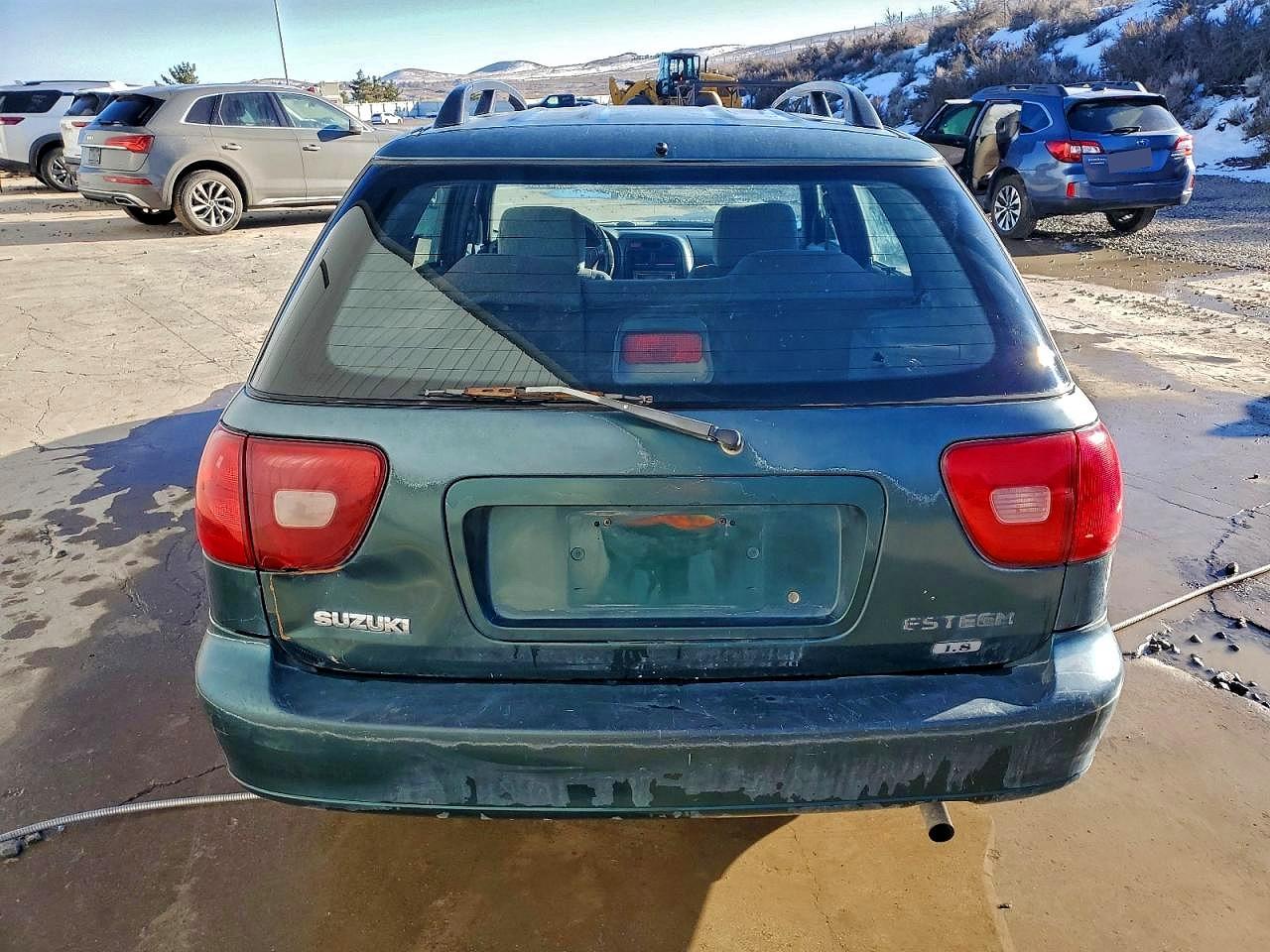 2000 Suzuki Esteem Gl Green vin: JS2GB41W3Y5184700