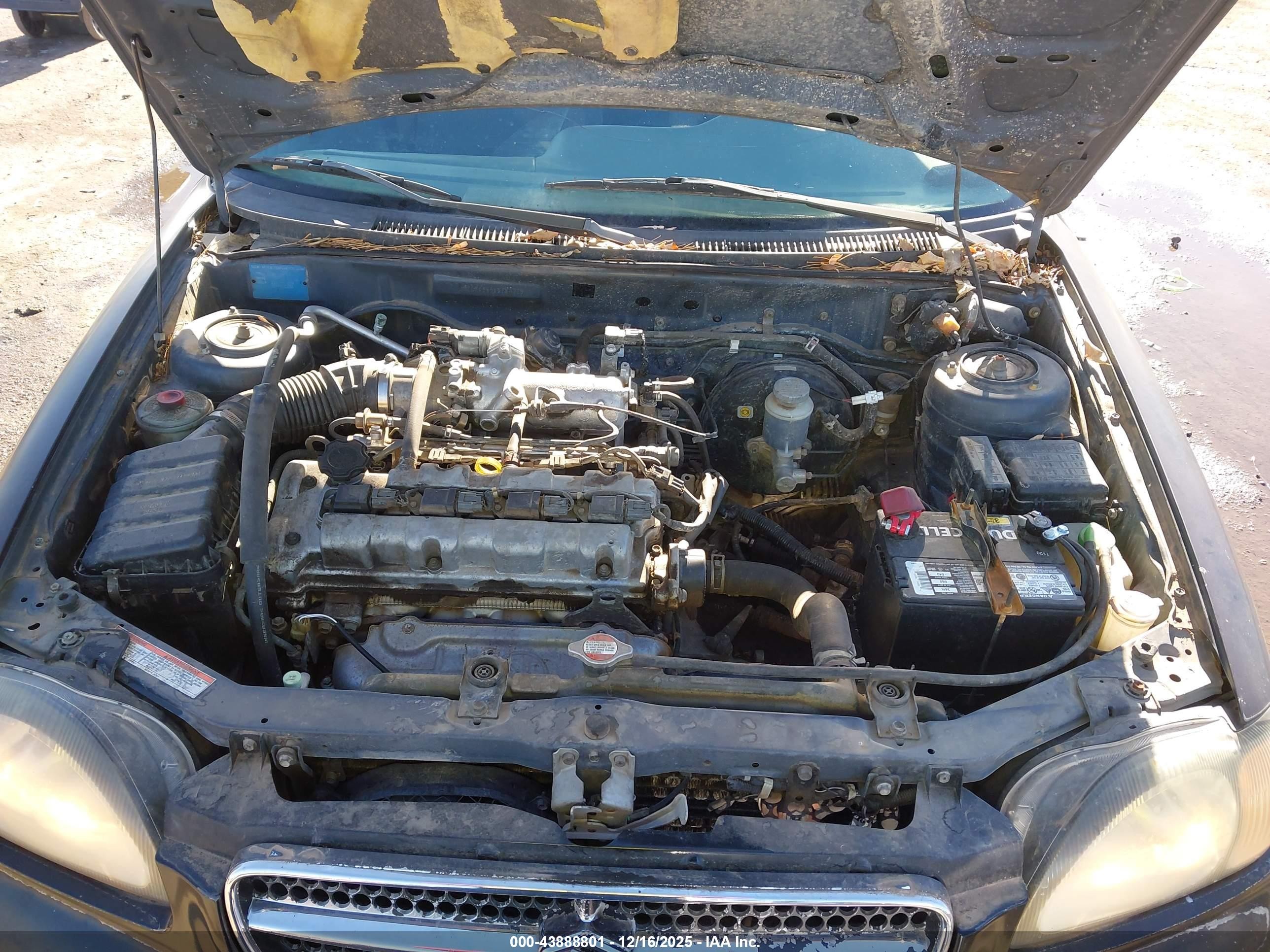 2000 Suzuki Esteem Gl/glx/glx+ Black vin: JS2GB41W5Y5180728