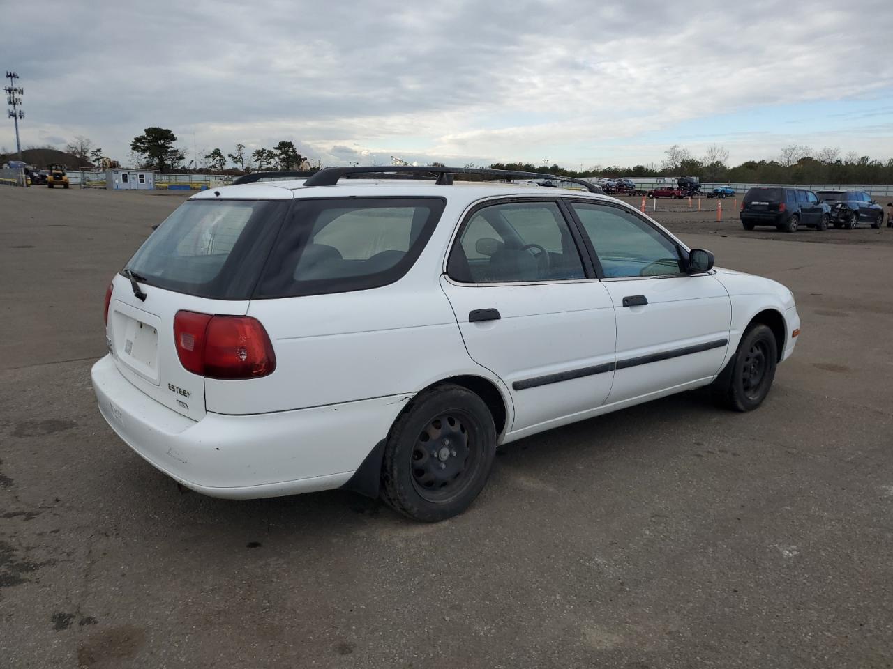 2000 Suzuki Esteem Gl White vin: JS2GB41W7Y5180634