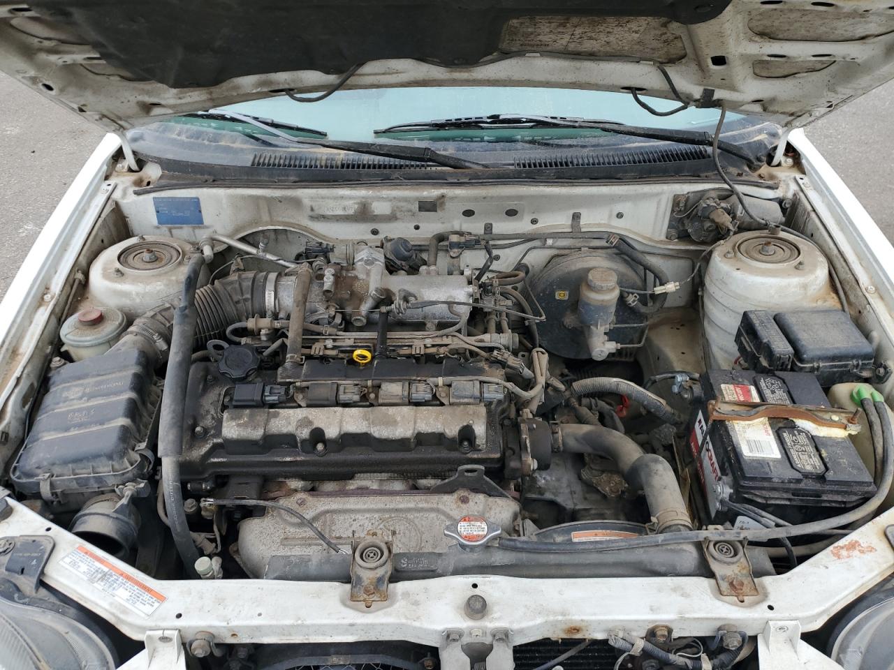 2000 Suzuki Esteem Gl White vin: JS2GB41W7Y5180634