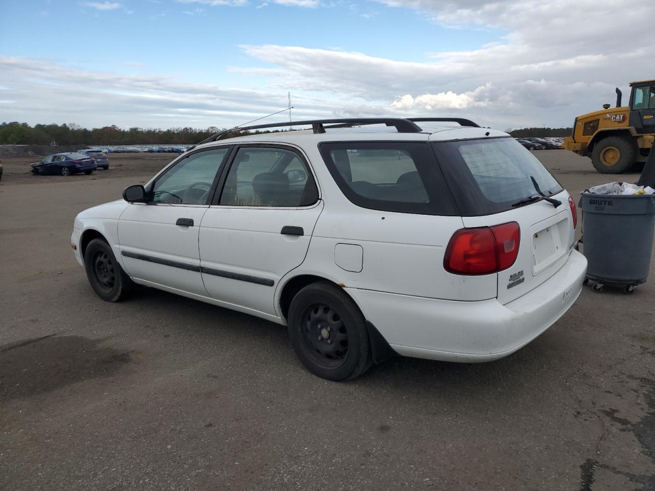 2000 Suzuki Esteem Gl White vin: JS2GB41W7Y5180634