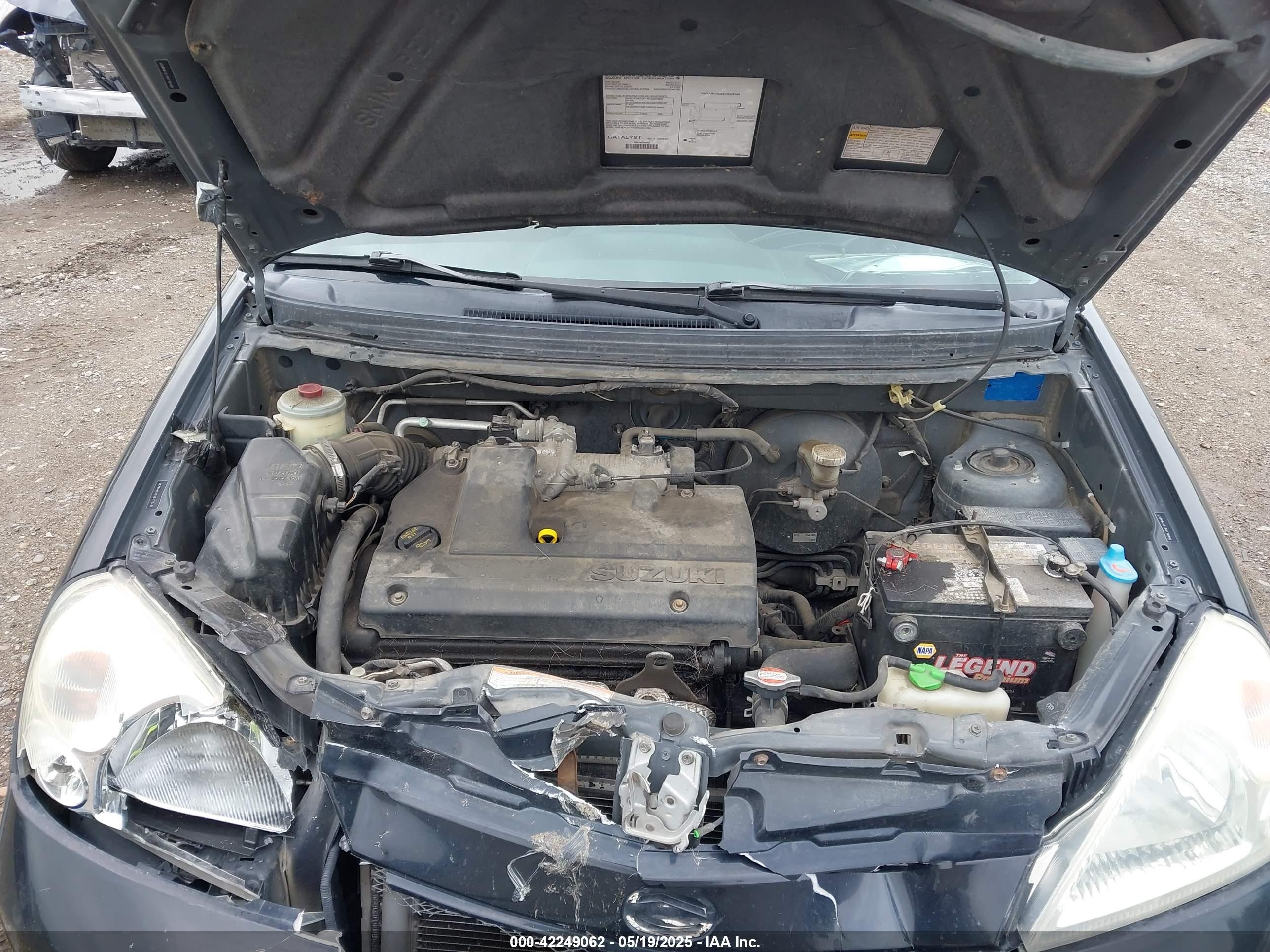 2003 Suzuki Aerio Gs/s Black vin: JS2RA41S135170103